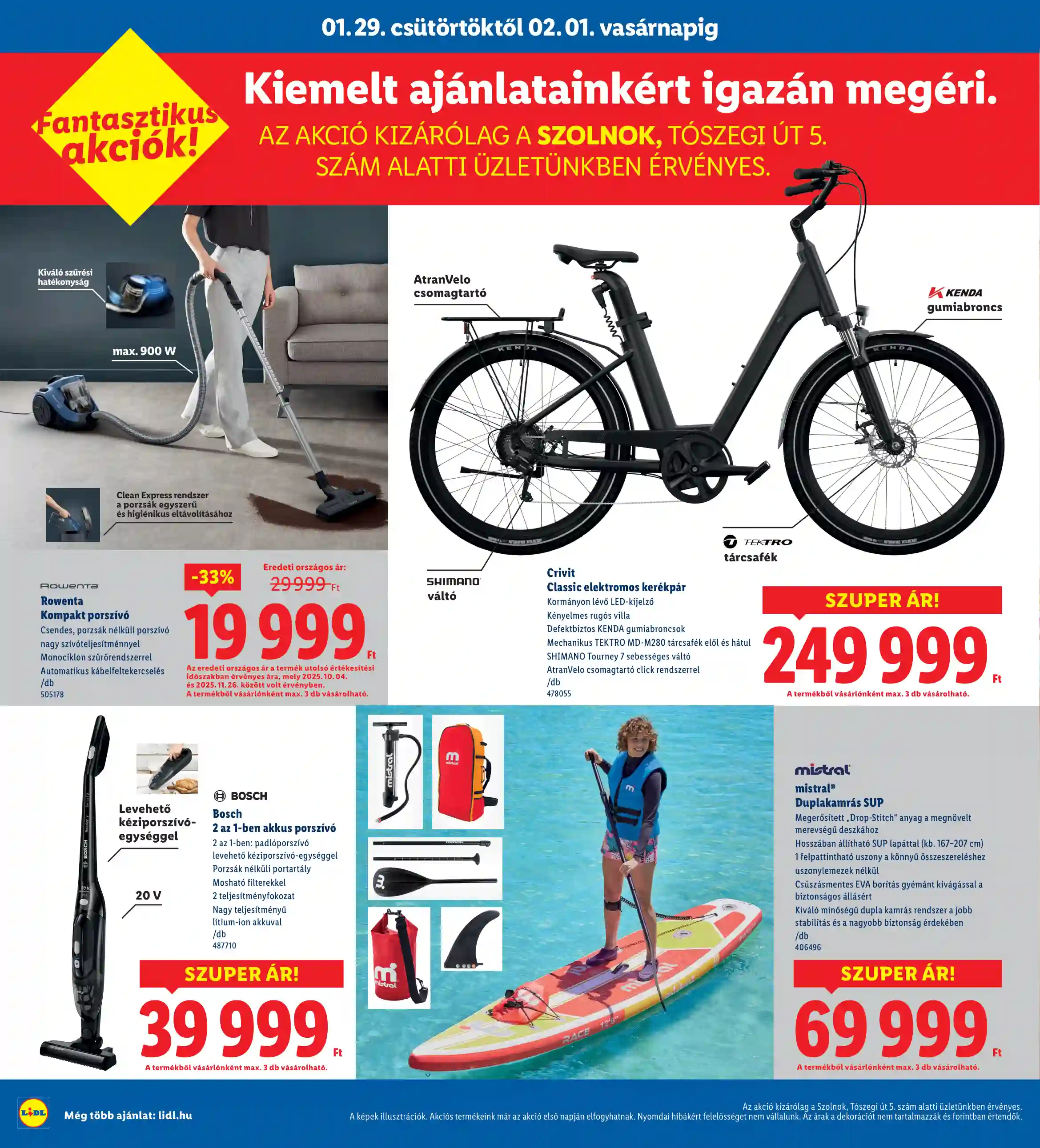Lidl akciós újság 5. hét (Regionális akciók – Szolnok) (10 oldal)