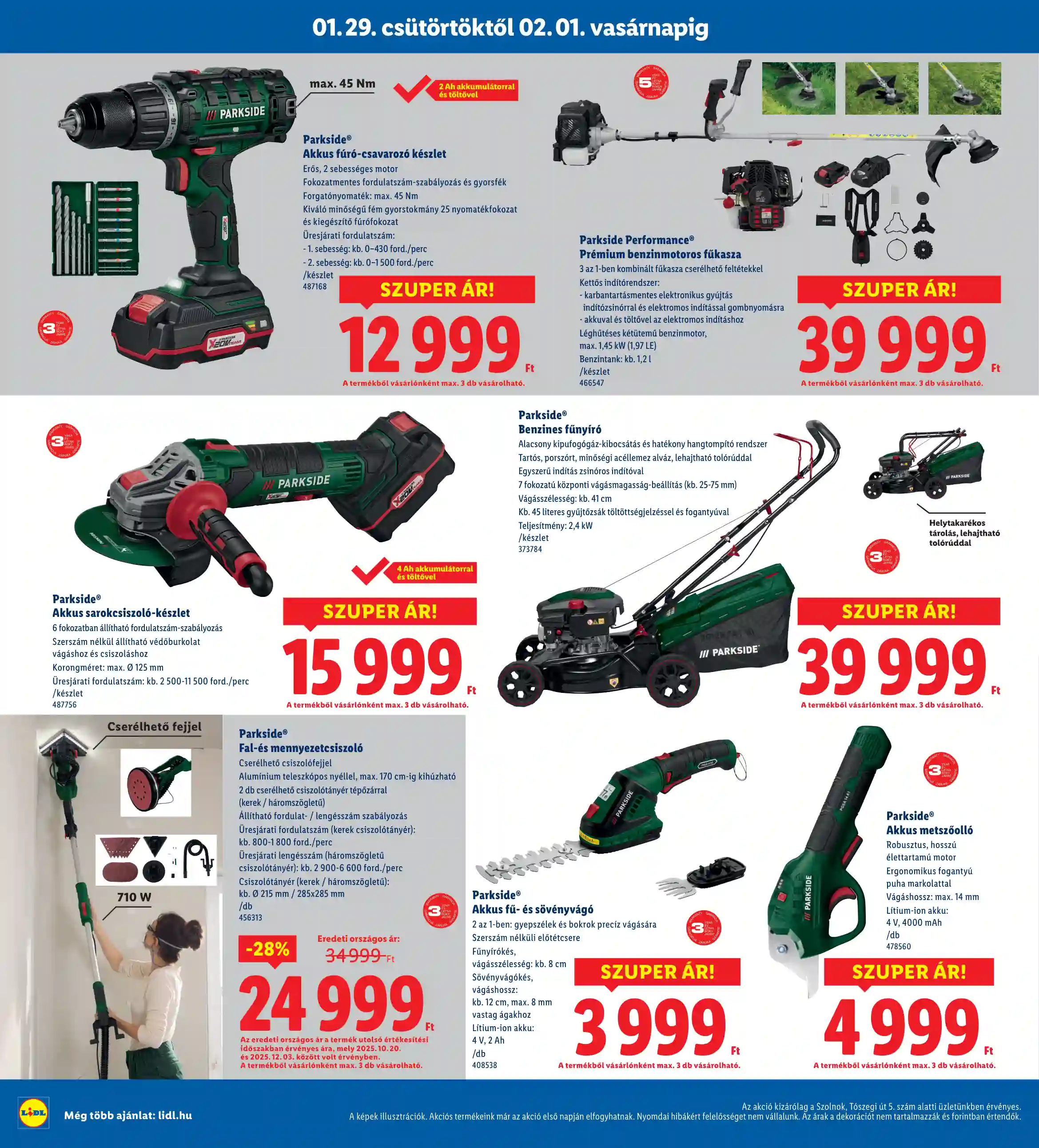 Lidl akciós újság 5. hét (Regionális akciók – Szolnok) (12 oldal)