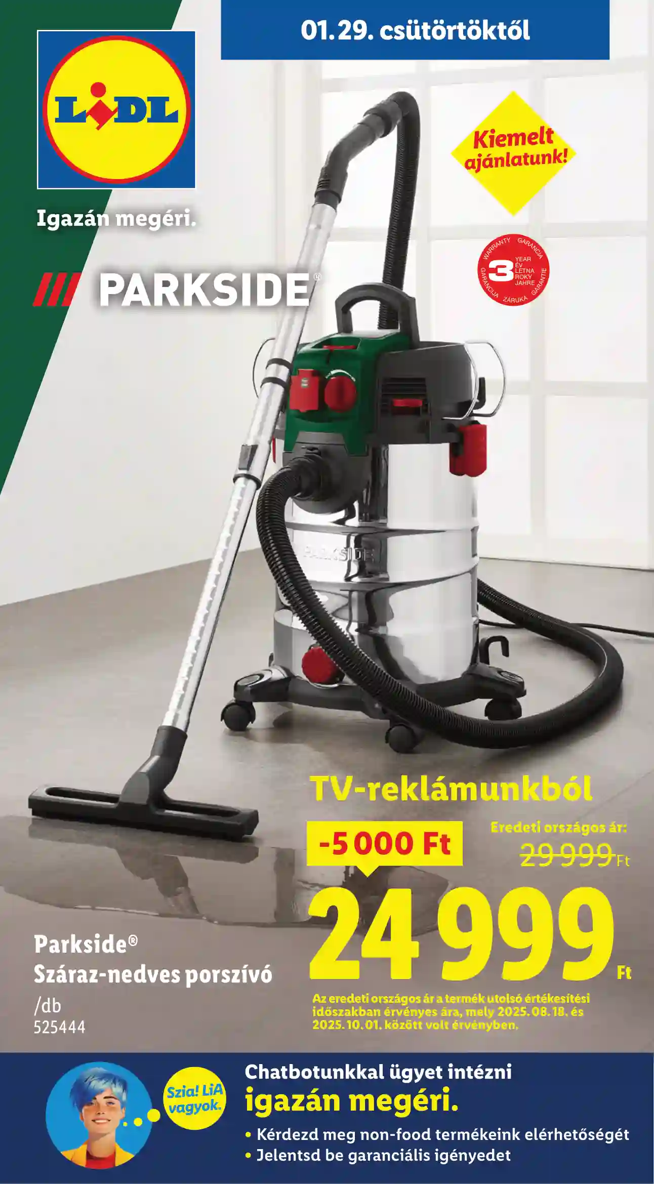 LIDL Érvényes 01.29-től 5.hét