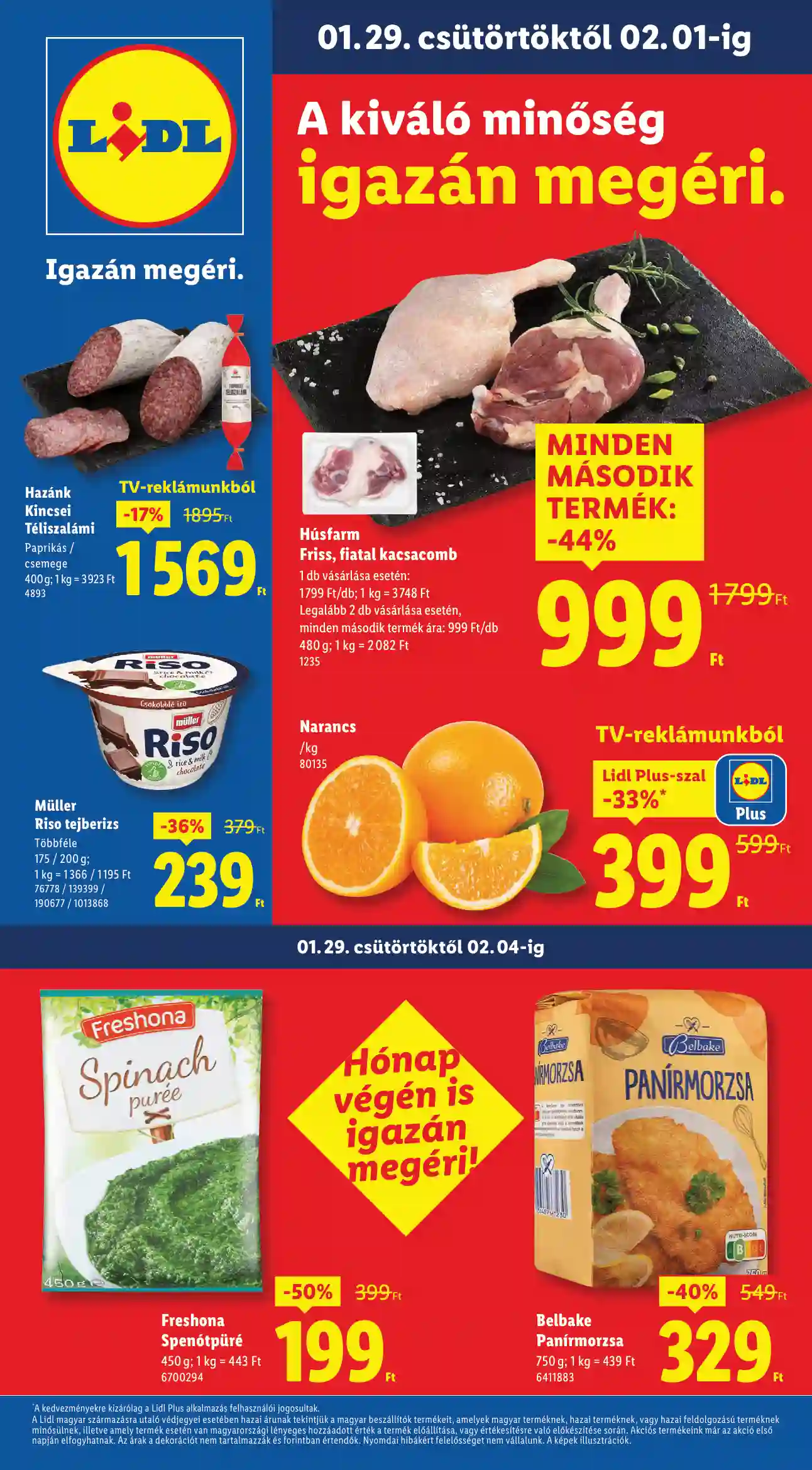 LIDL Érvényes 01.29-től 5.hét