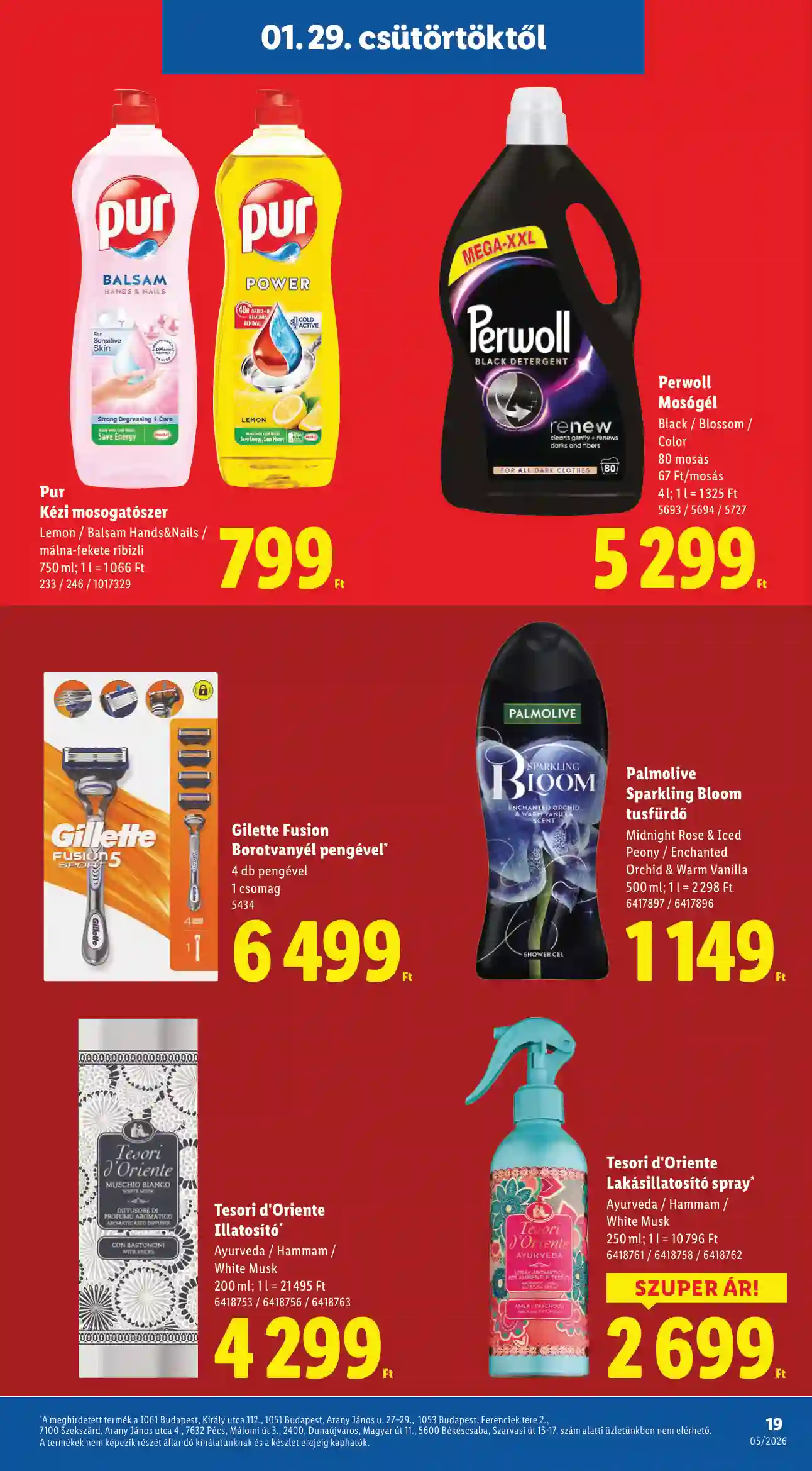 Lidl akciós újság 5. hét (Érvényes 01.29-től) (11 oldal)