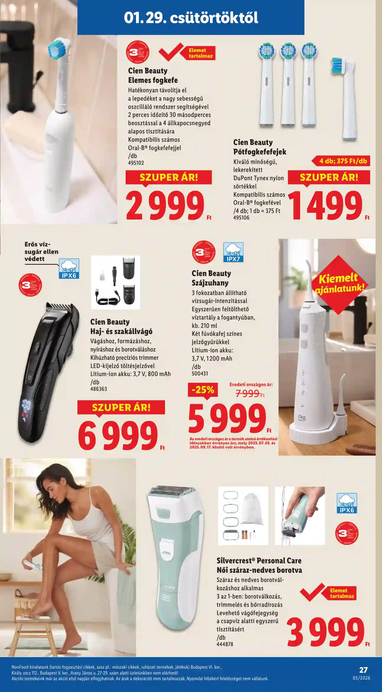 Lidl akciós újság 5. hét (Érvényes 01.29-től) (20 oldal)