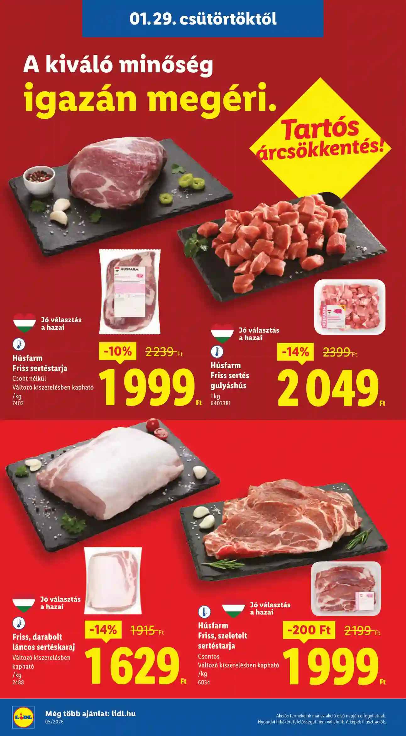 Lidl akciós újság 5. hét (Érvényes 01.29-től) (24 oldal)