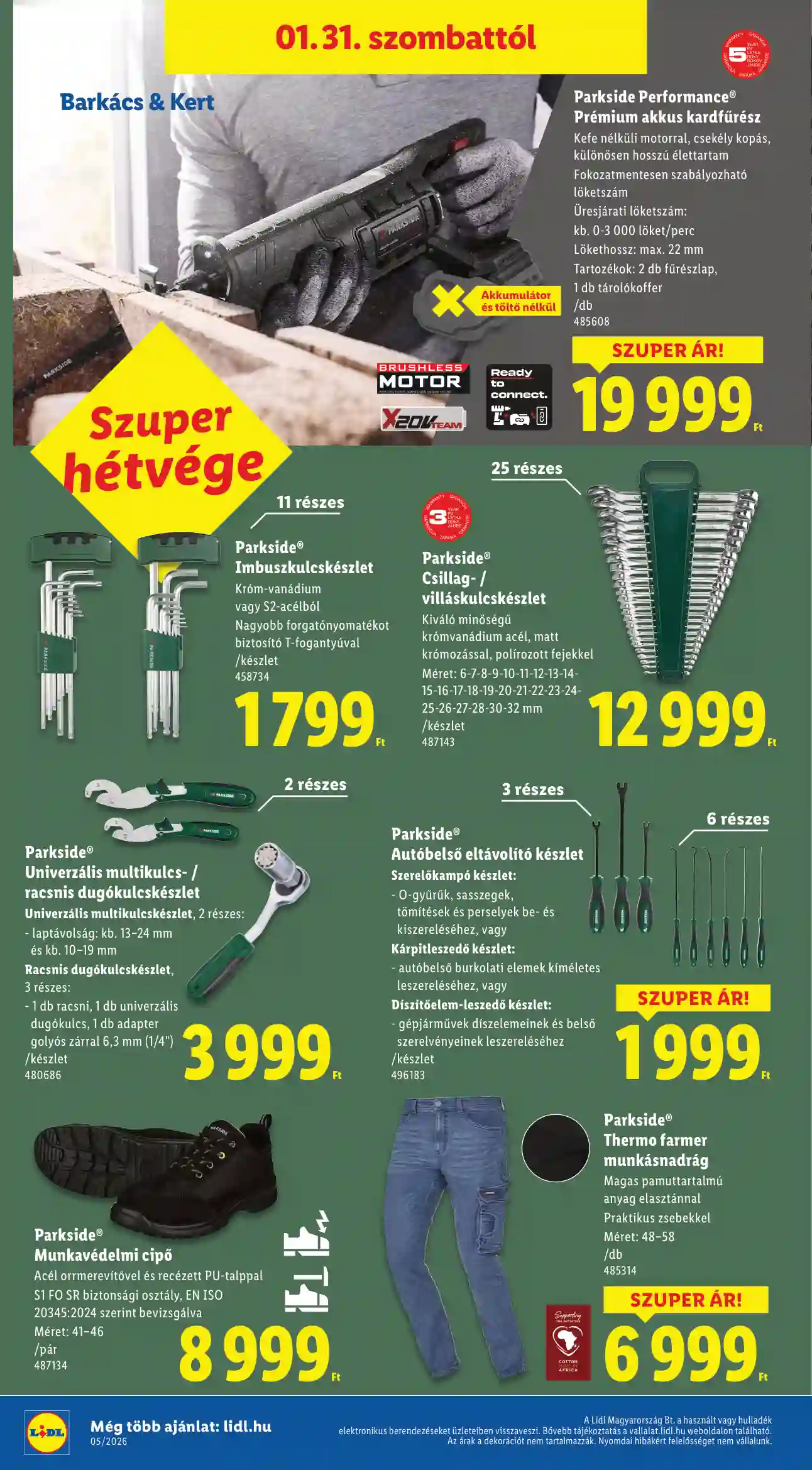 Lidl akciós újság 5. hét (Érvényes 01.29-től) (28 oldal)
