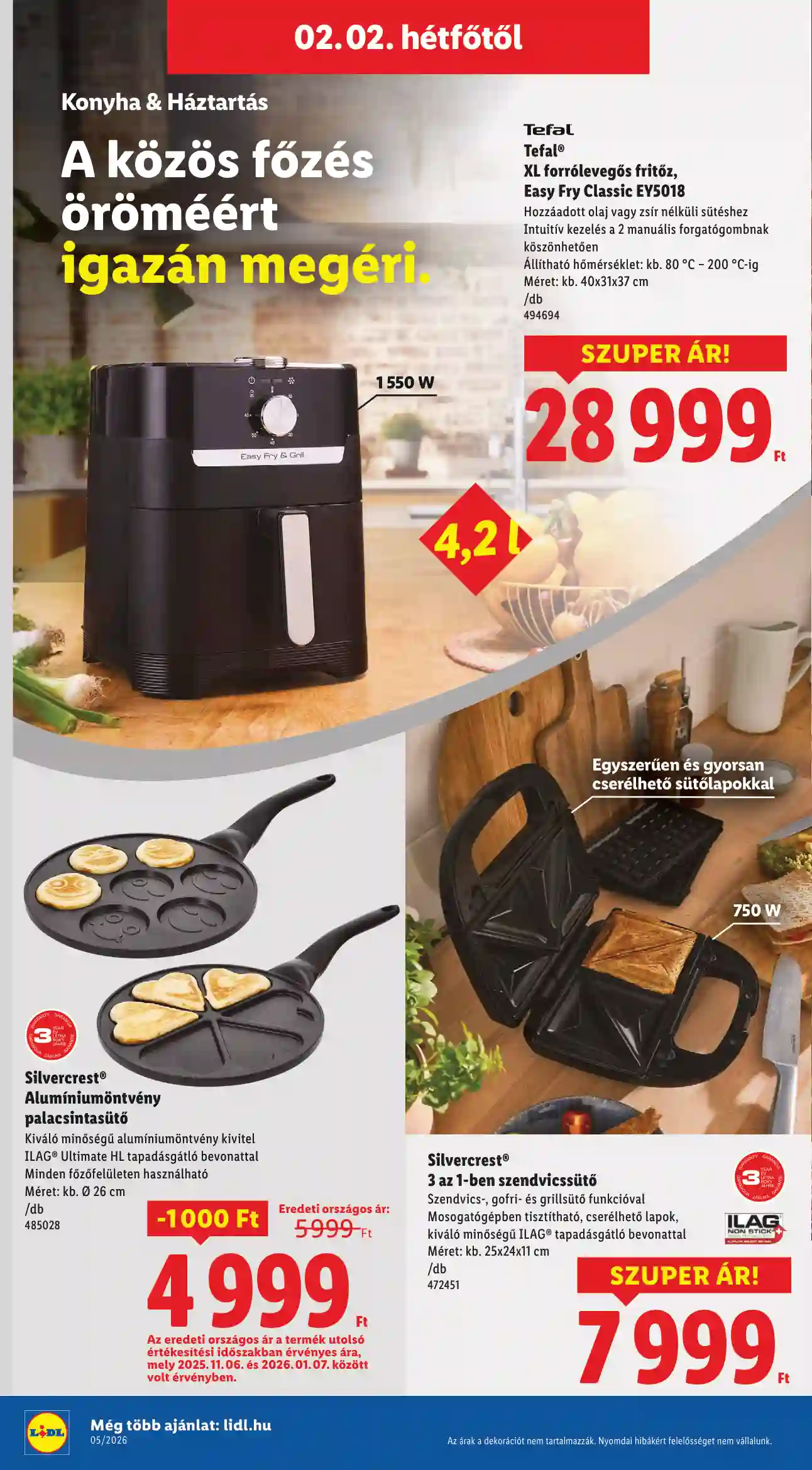 Lidl akciós újság 5. hét (Érvényes 01.29-től) (34 oldal)