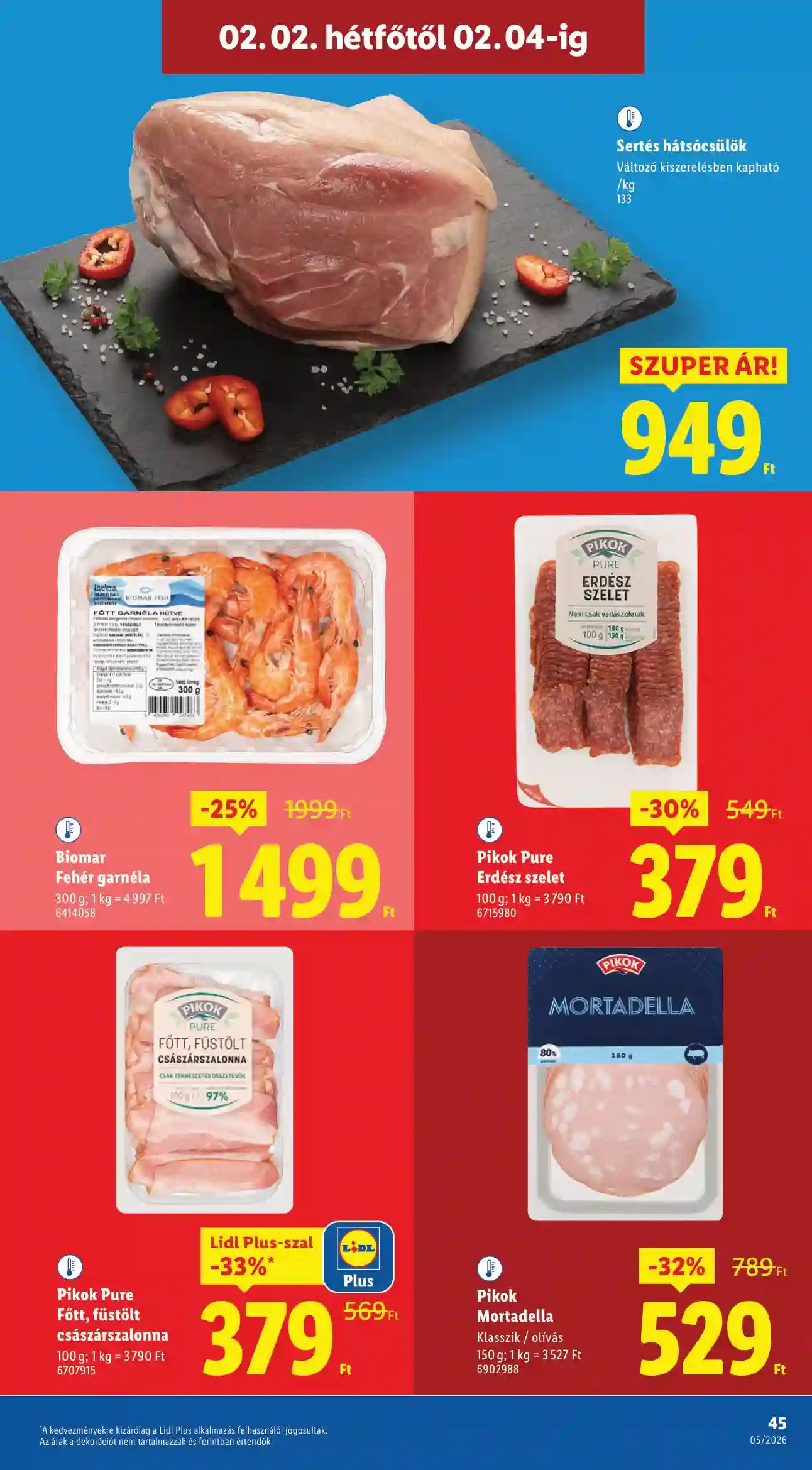 Lidl akciós újság 5. hét (Érvényes 01.29-től) (40 oldal)
