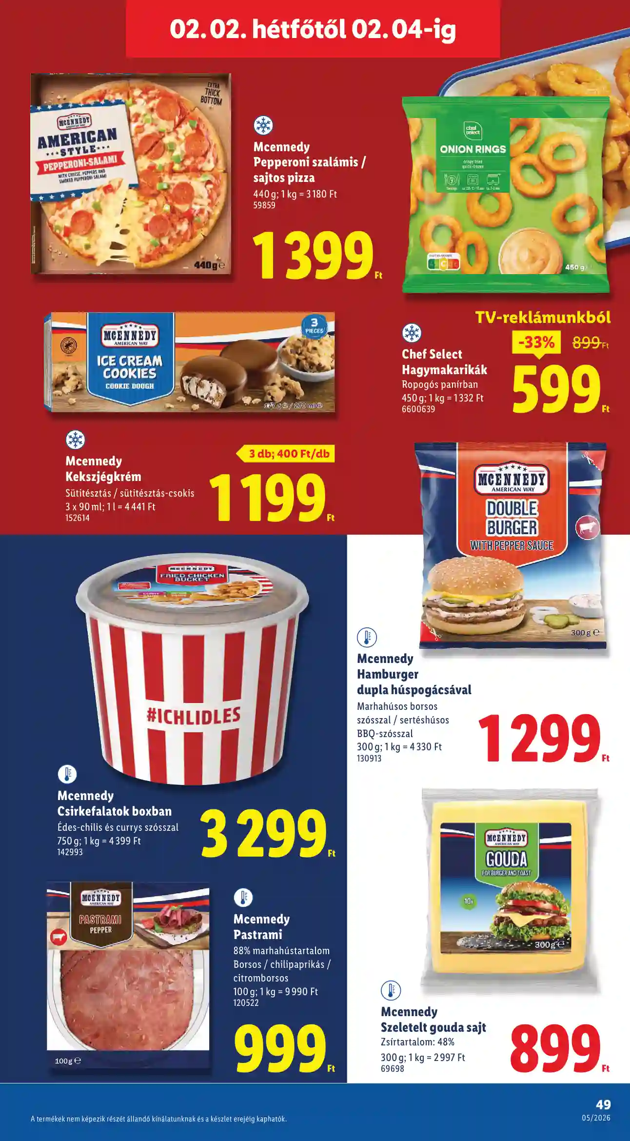 Lidl akciós újság 5. hét (Érvényes 01.29-től) (44 oldal)