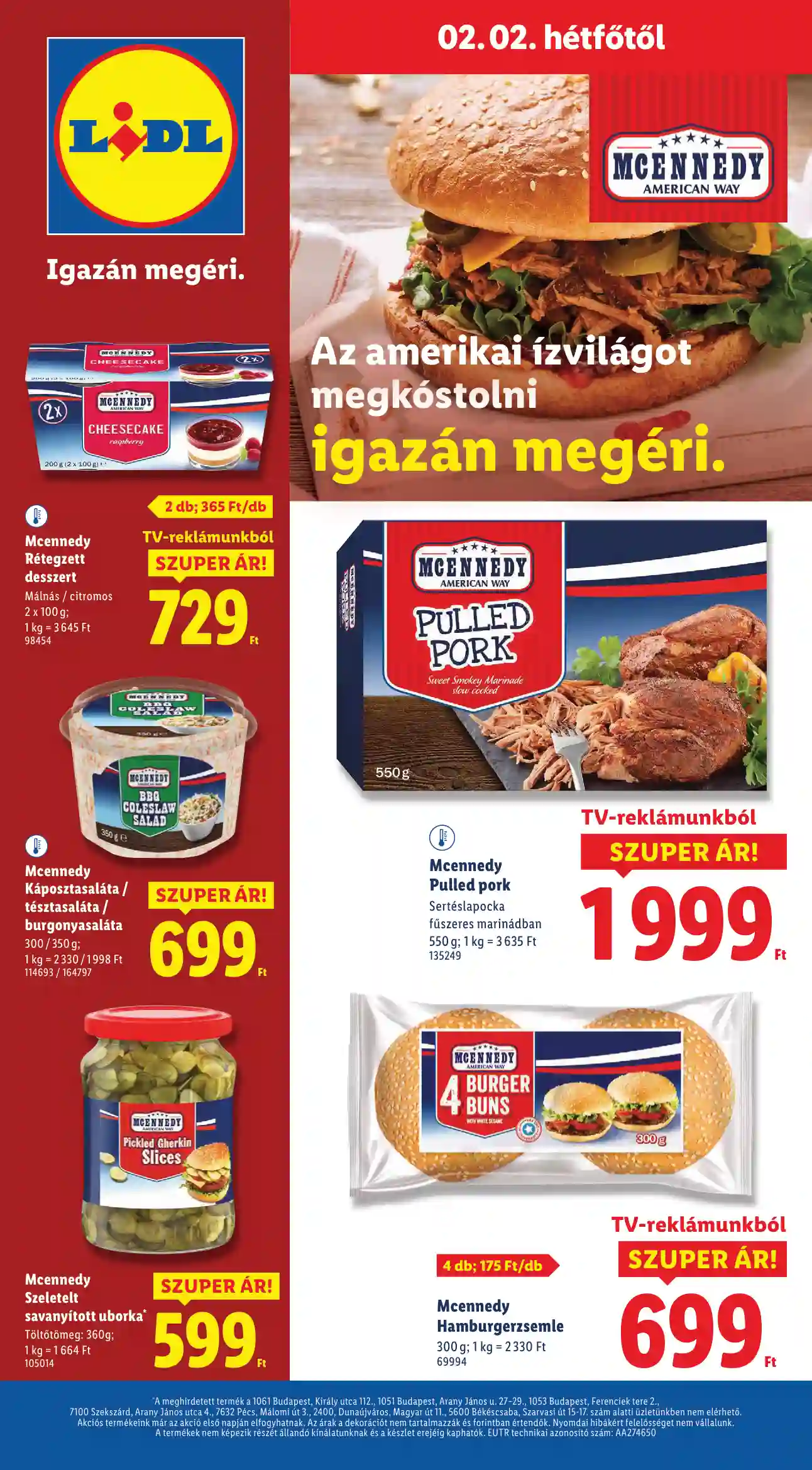 Lidl akciós újság 5. hét (Érvényes 01.29-től) (50 oldal)