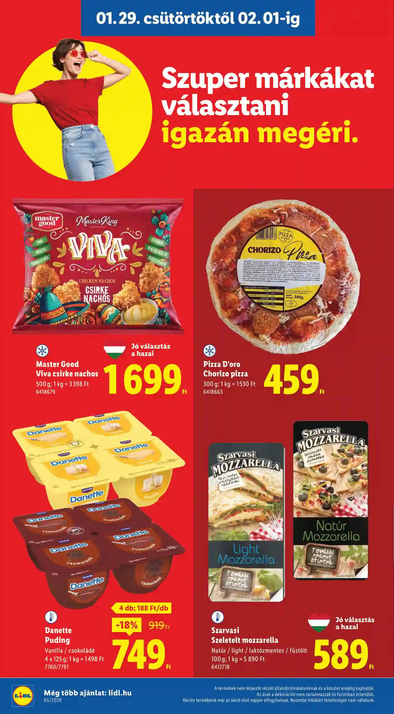 Lidl akciós újság 5. hét (Érvényes 01.29-től) (4 oldal)