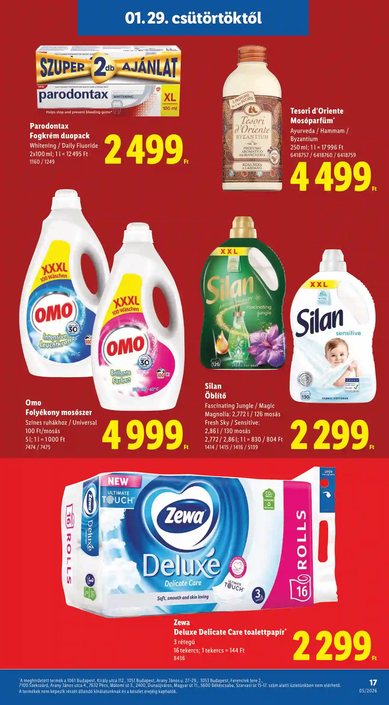 Lidl akciós újság 5. hét (Érvényes 01.29-től) (9 oldal)