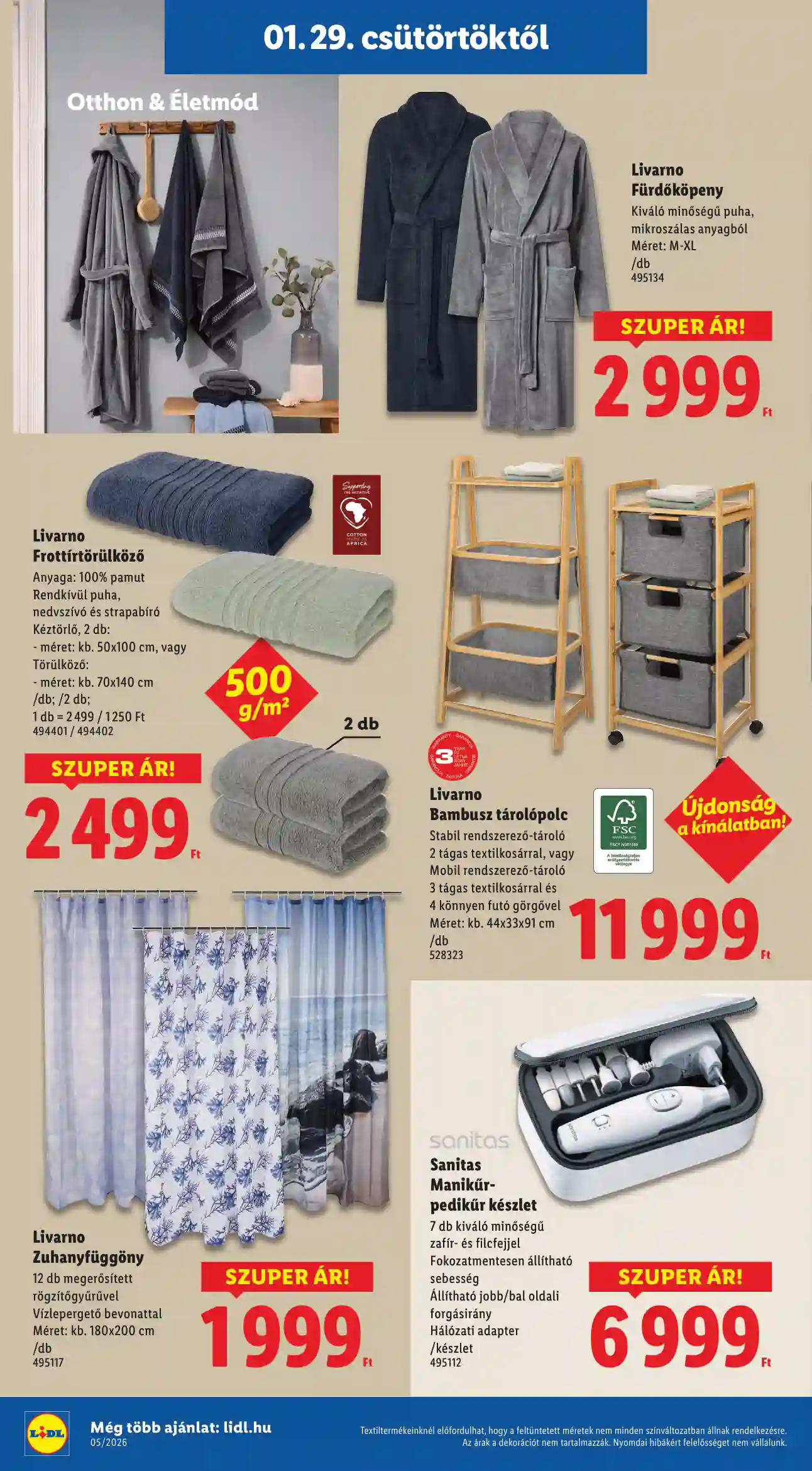 Lidl akciós újság 5. hét (Érvényes 01.29-től) (21 oldal)