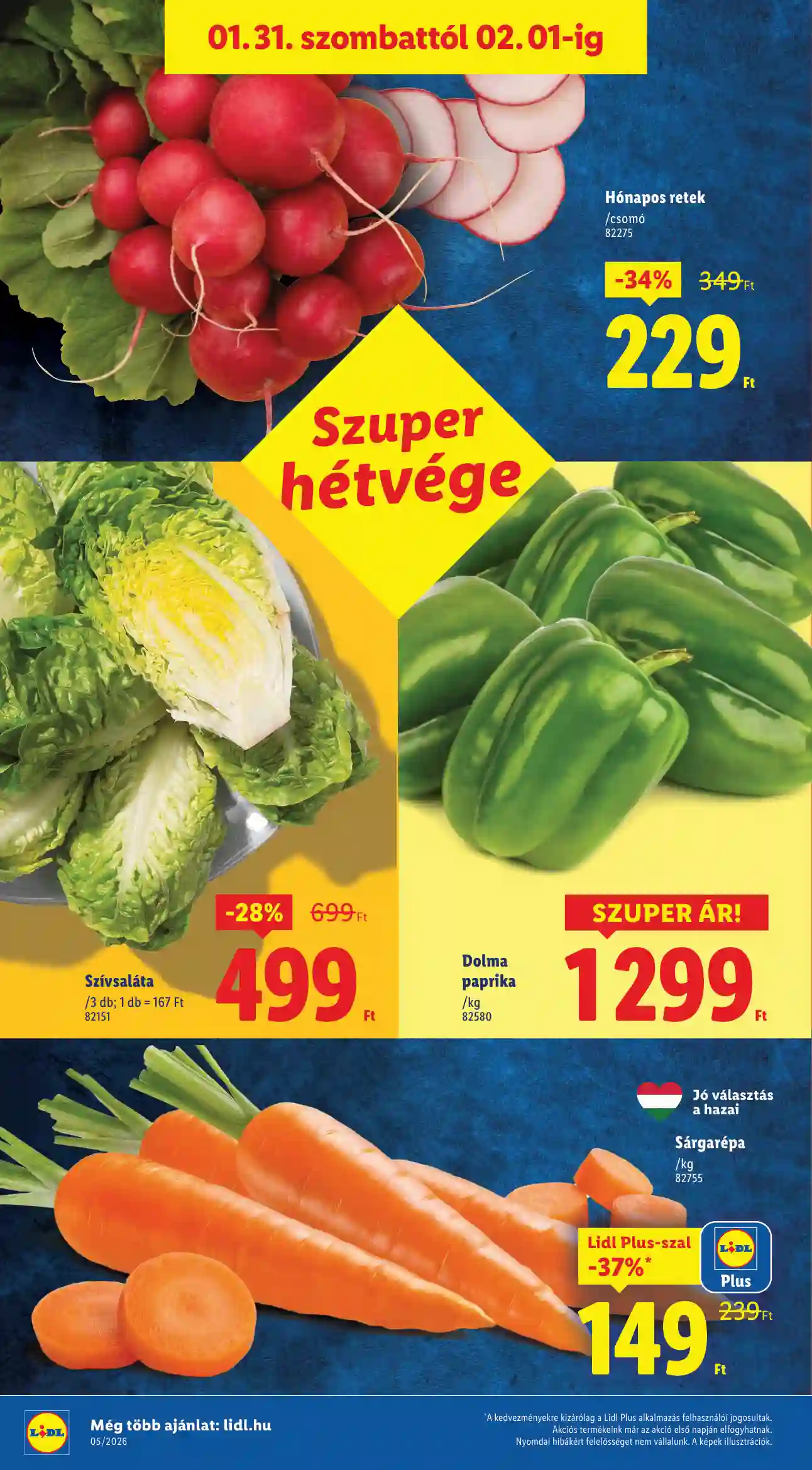 Lidl akciós újság 5. hét (Érvényes 01.29-től) (26 oldal)