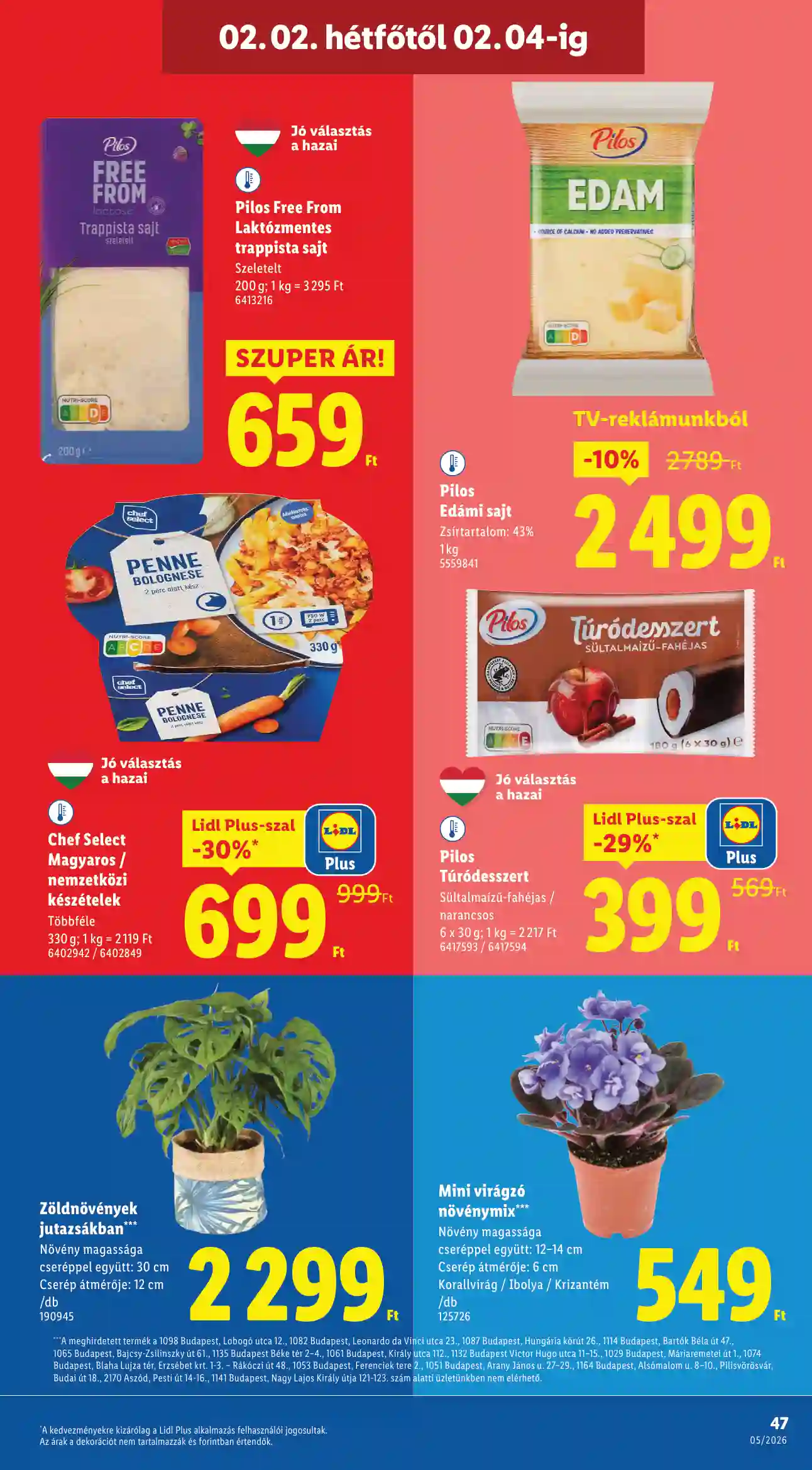 Lidl akciós újság 5. hét (Érvényes 01.29-től) (42 oldal)