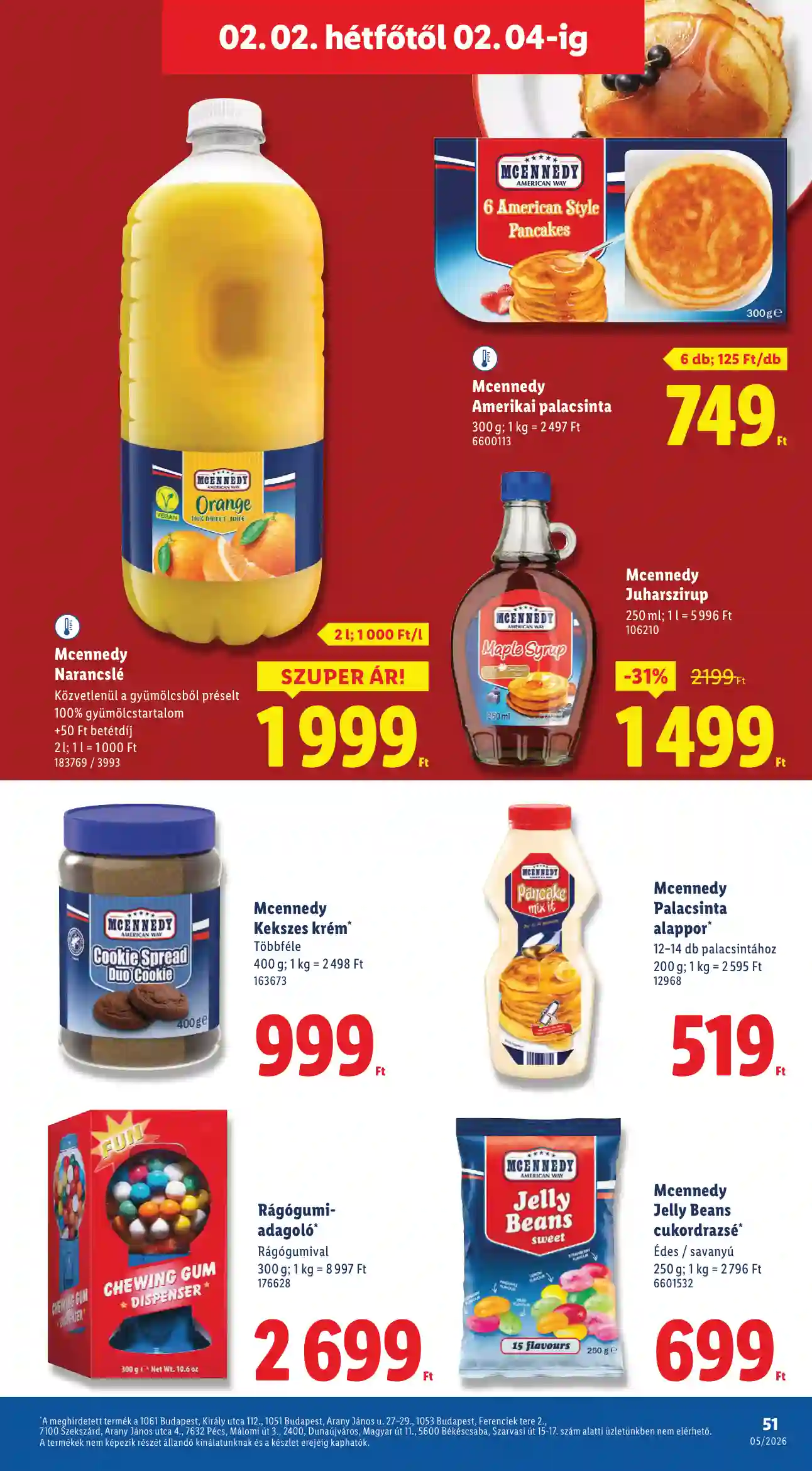 Lidl akciós újság 5. hét (Érvényes 01.29-től) (47 oldal)