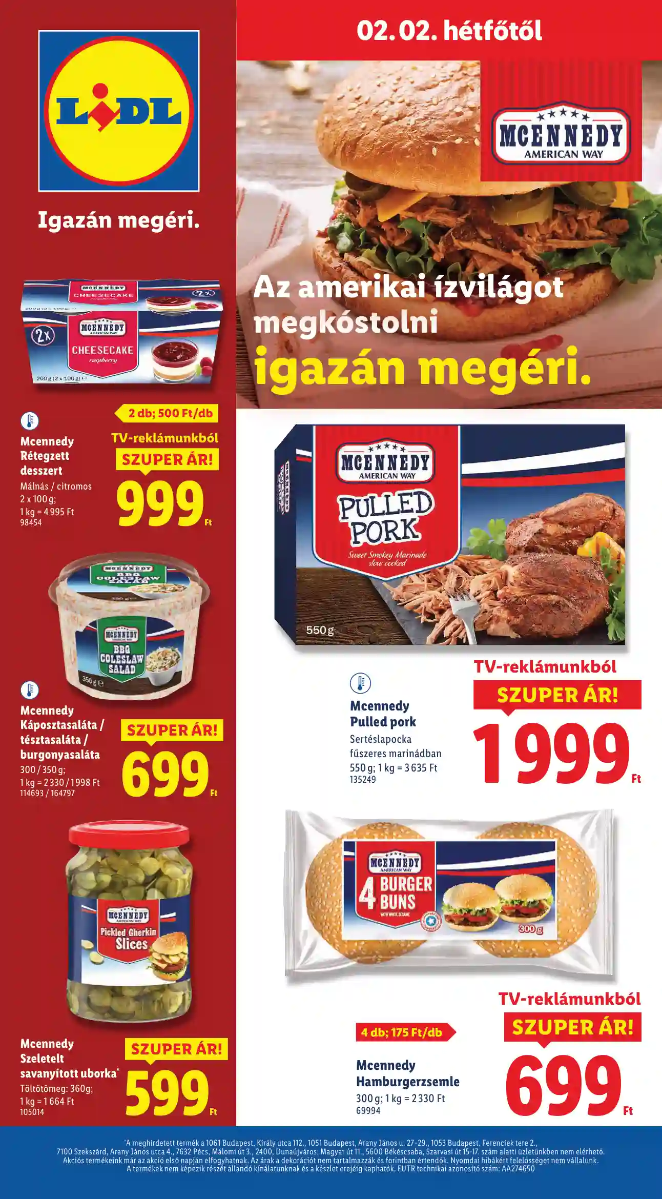 Lidl akciós újság 5. hét (Érvényes 01.29-től) (50 oldal)