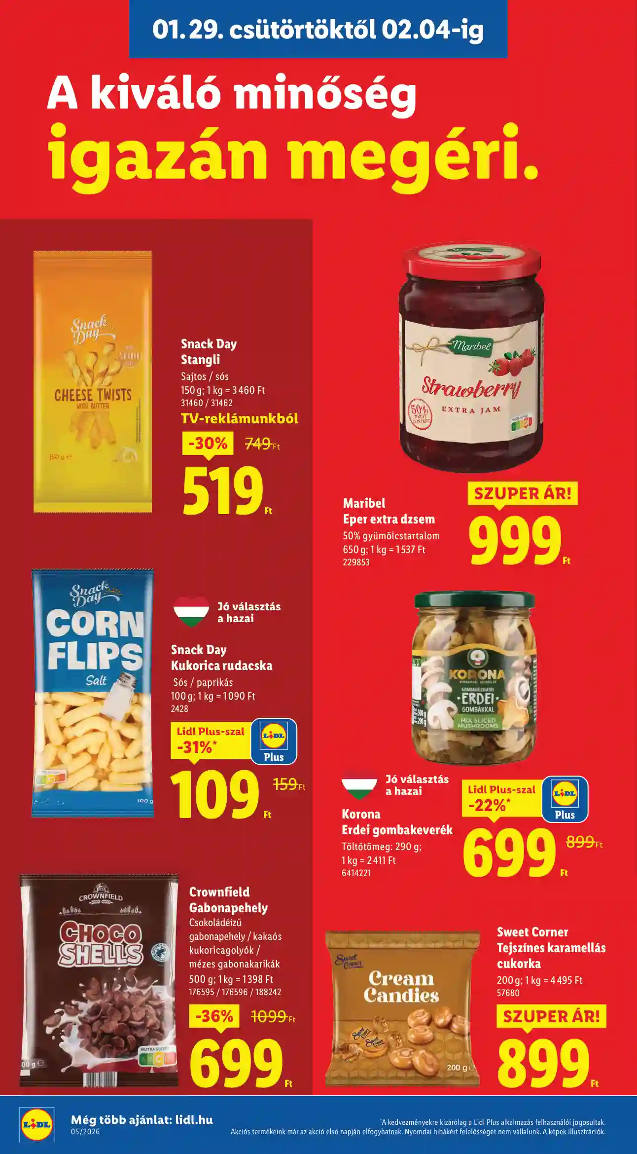 Lidl akciós újság 5. hét (Érvényes 01.29-től) (54 oldal)