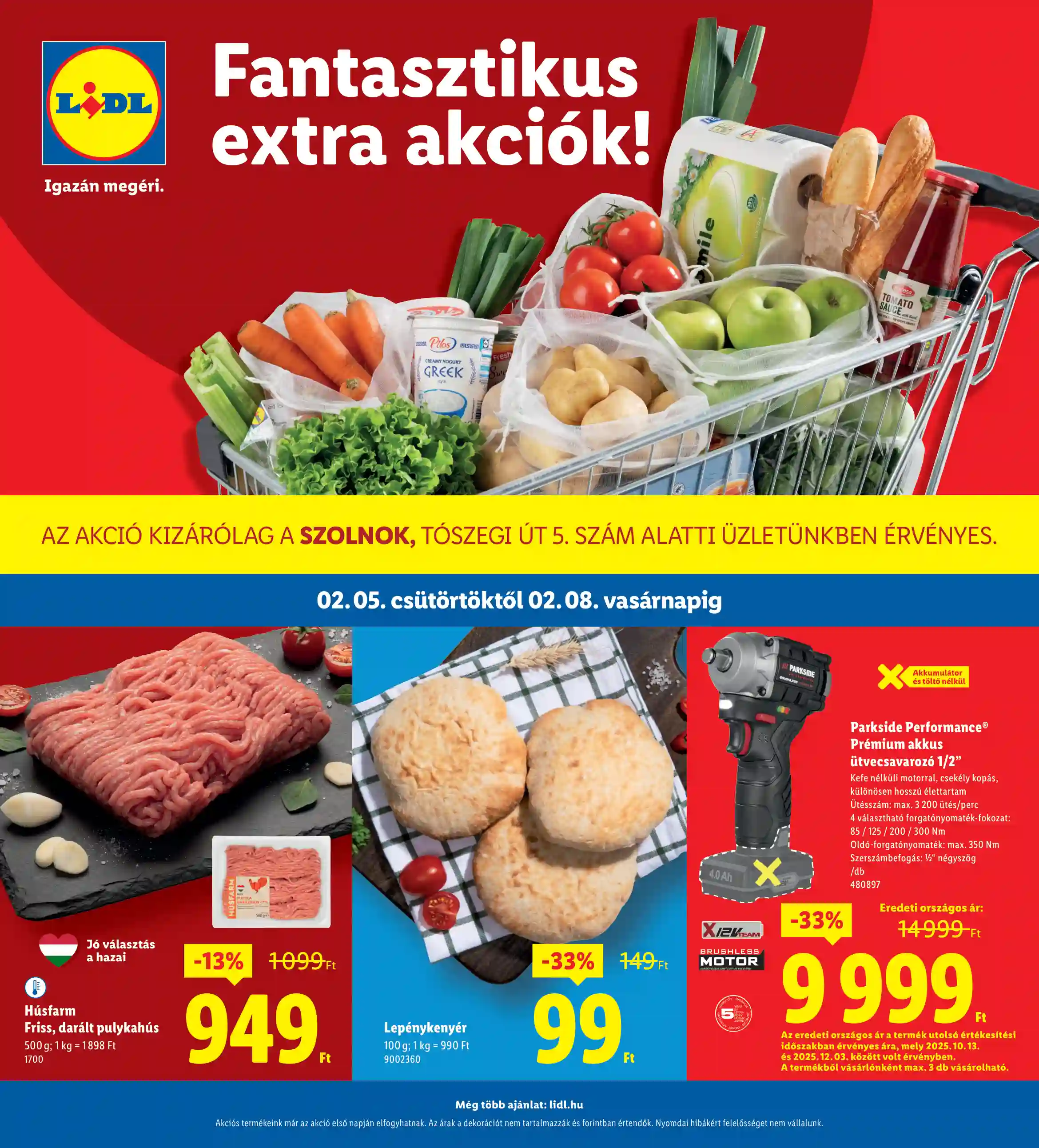 LIDL Regionális akciók – Szolnok 6.hét