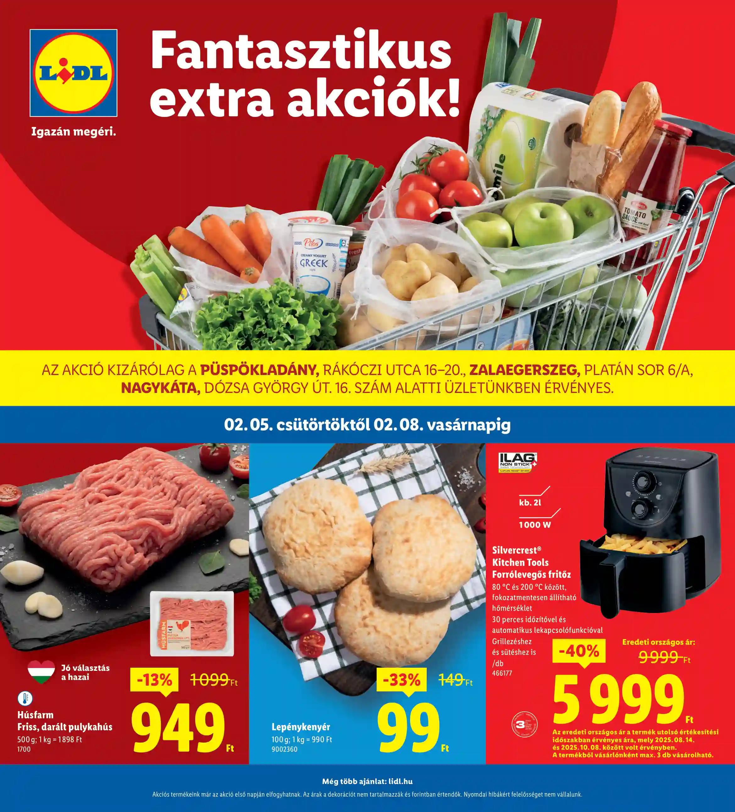 LIDL Regionális akciók 6.hét