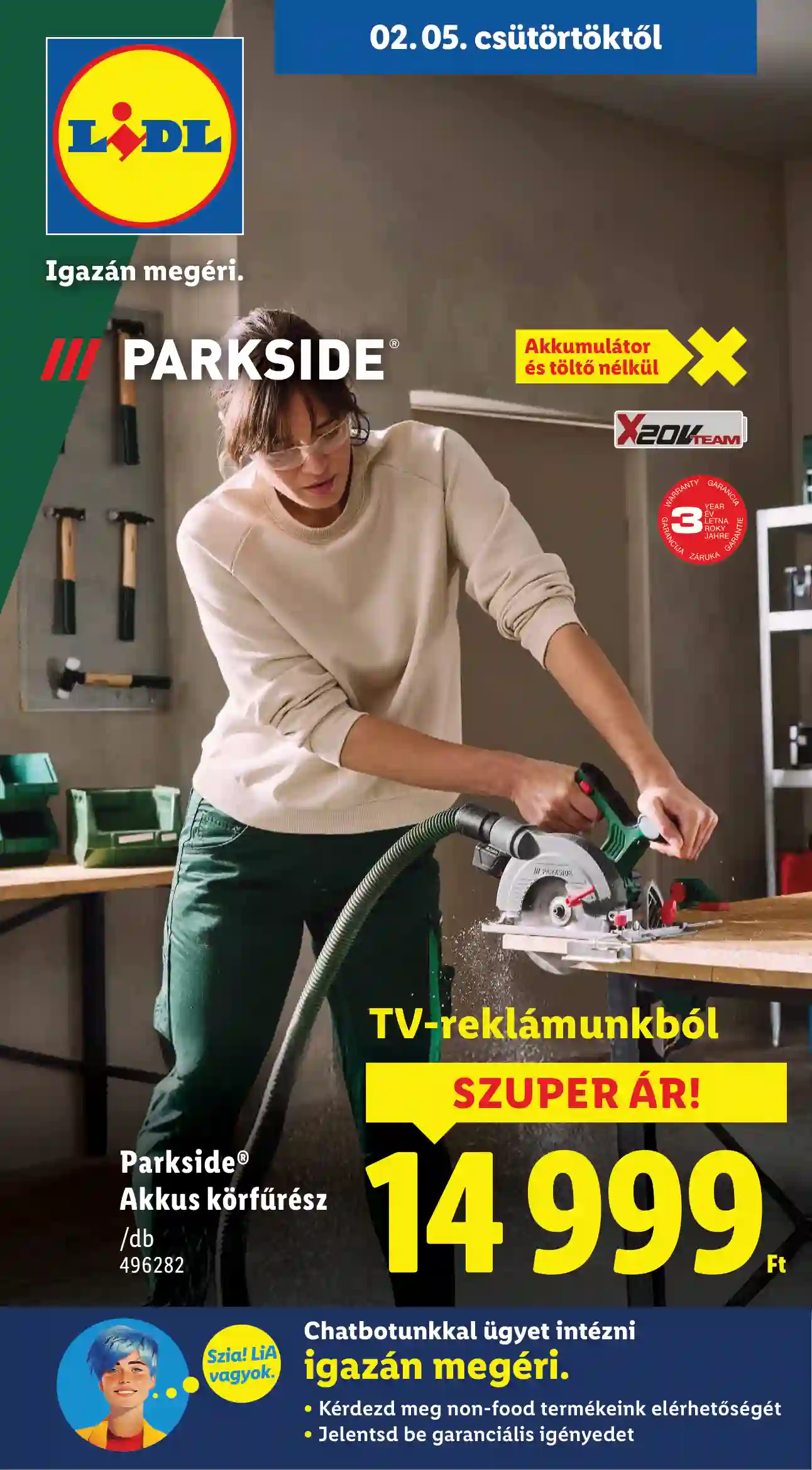 LIDL Érvényes 02.05-től 6.hét