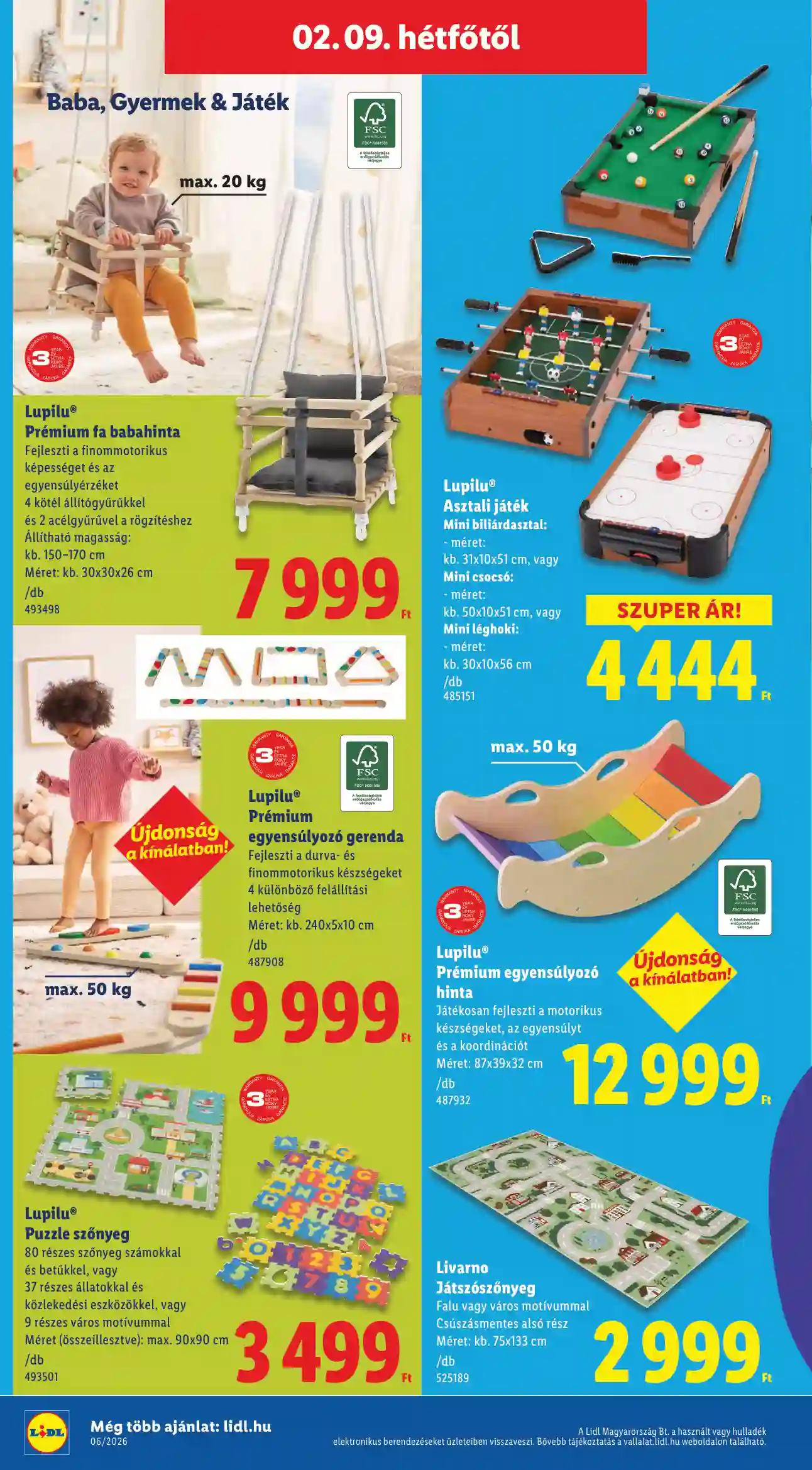 Lidl akciós újság 6. hét (Érvényes 02.05-től) (10 oldal)