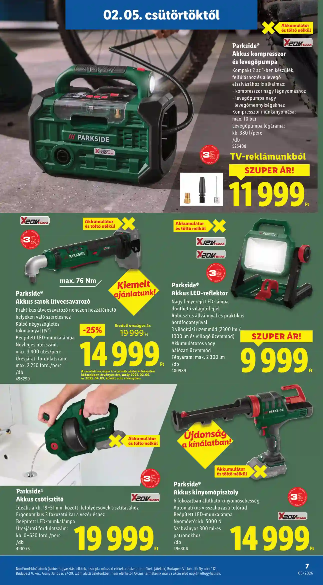 Lidl akciós újság 6. hét (Érvényes 02.05-től) (21 oldal)