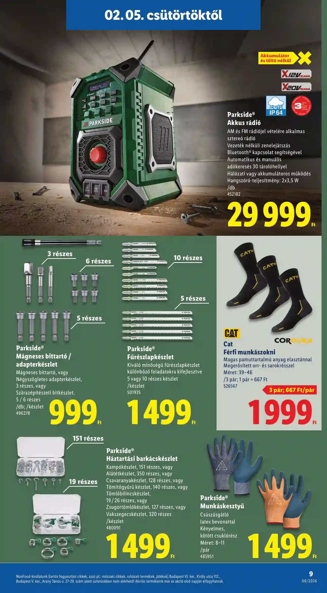 Lidl akciós újság 6. hét (Érvényes 02.05-től) (23 oldal)