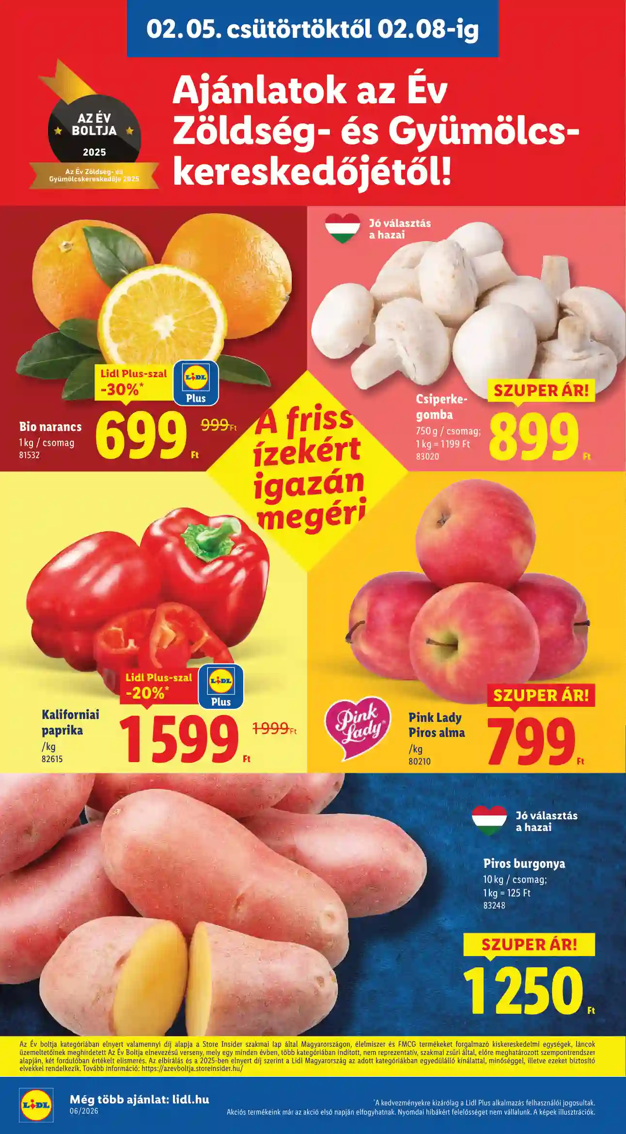 Lidl akciós újság 6. hét (Érvényes 02.05-től) (2 oldal)