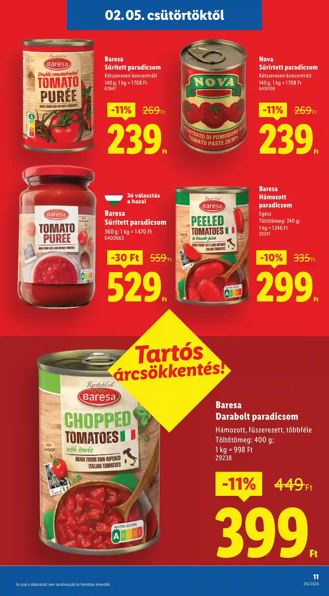 Lidl akciós újság 6. hét (Érvényes 02.05-től) (3 oldal)
