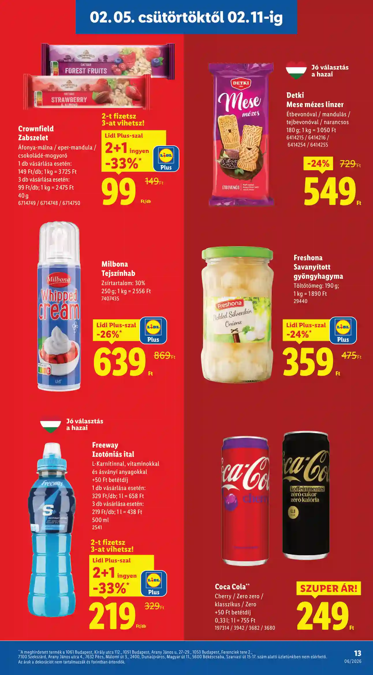 Lidl akciós újság 6. hét (Érvényes 02.05-től) (5 oldal)