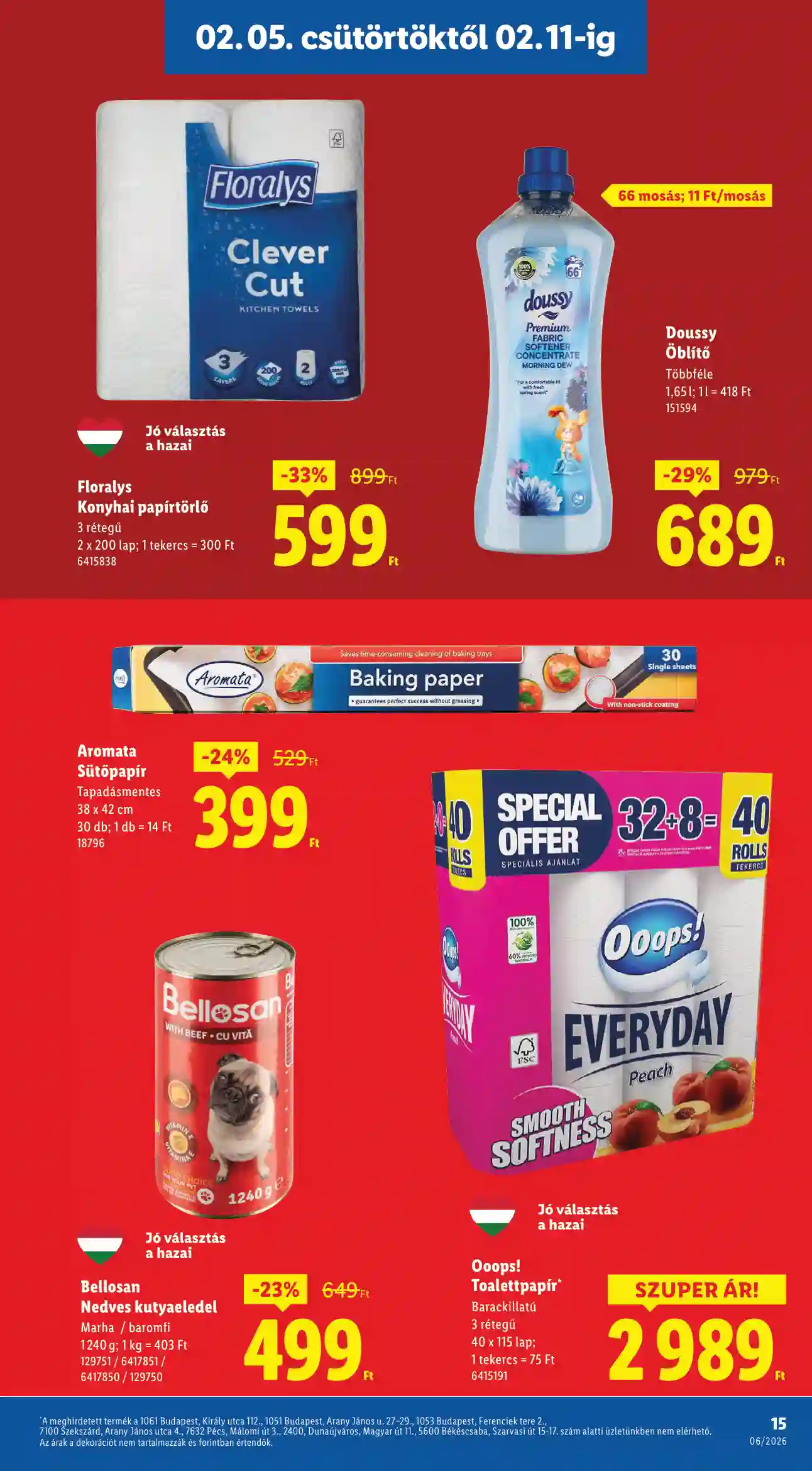 Lidl akciós újság 6. hét (Érvényes 02.05-től) (7 oldal)