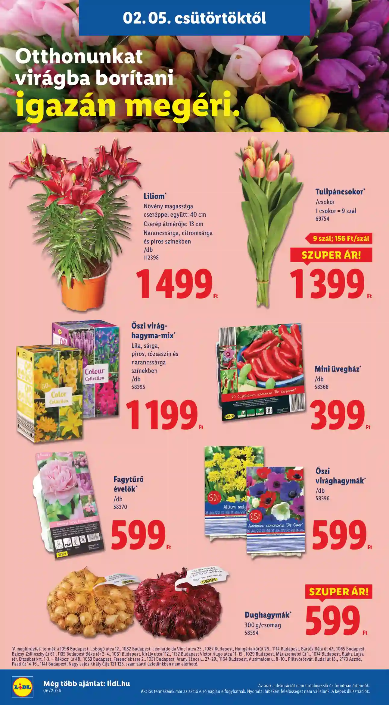 Lidl akciós újság 6. hét (Érvényes 02.05-től) (8 oldal)