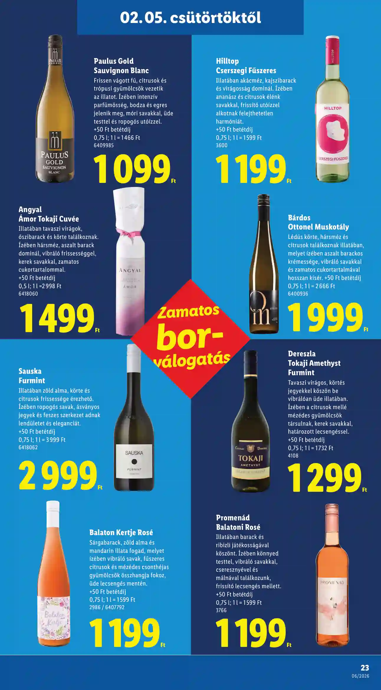 Lidl akciós újság 6. hét (Érvényes 02.05-től) (16 oldal)