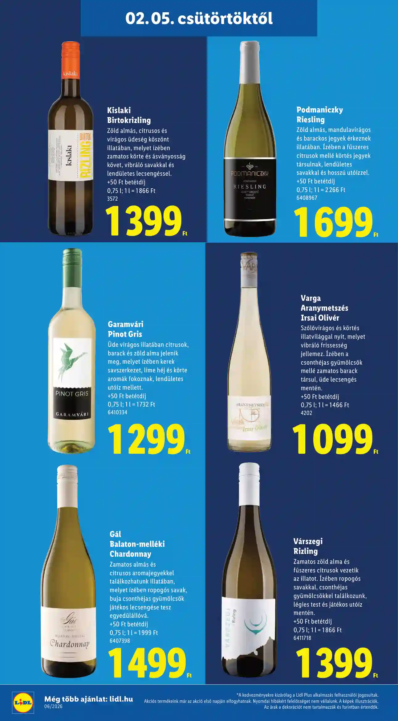 Lidl akciós újság 6. hét (Érvényes 02.05-től) (19 oldal)