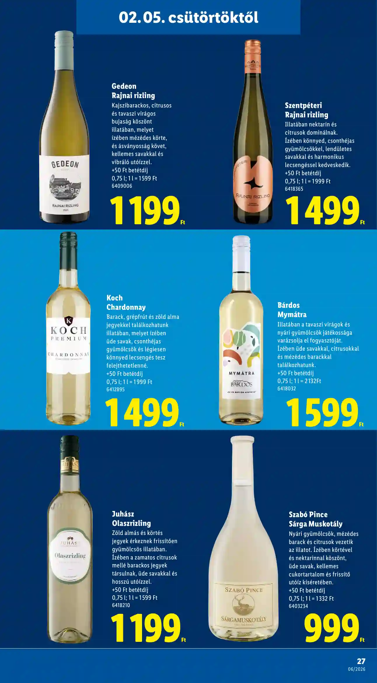 Lidl akciós újság 6. hét (Érvényes 02.05-től) (20 oldal)