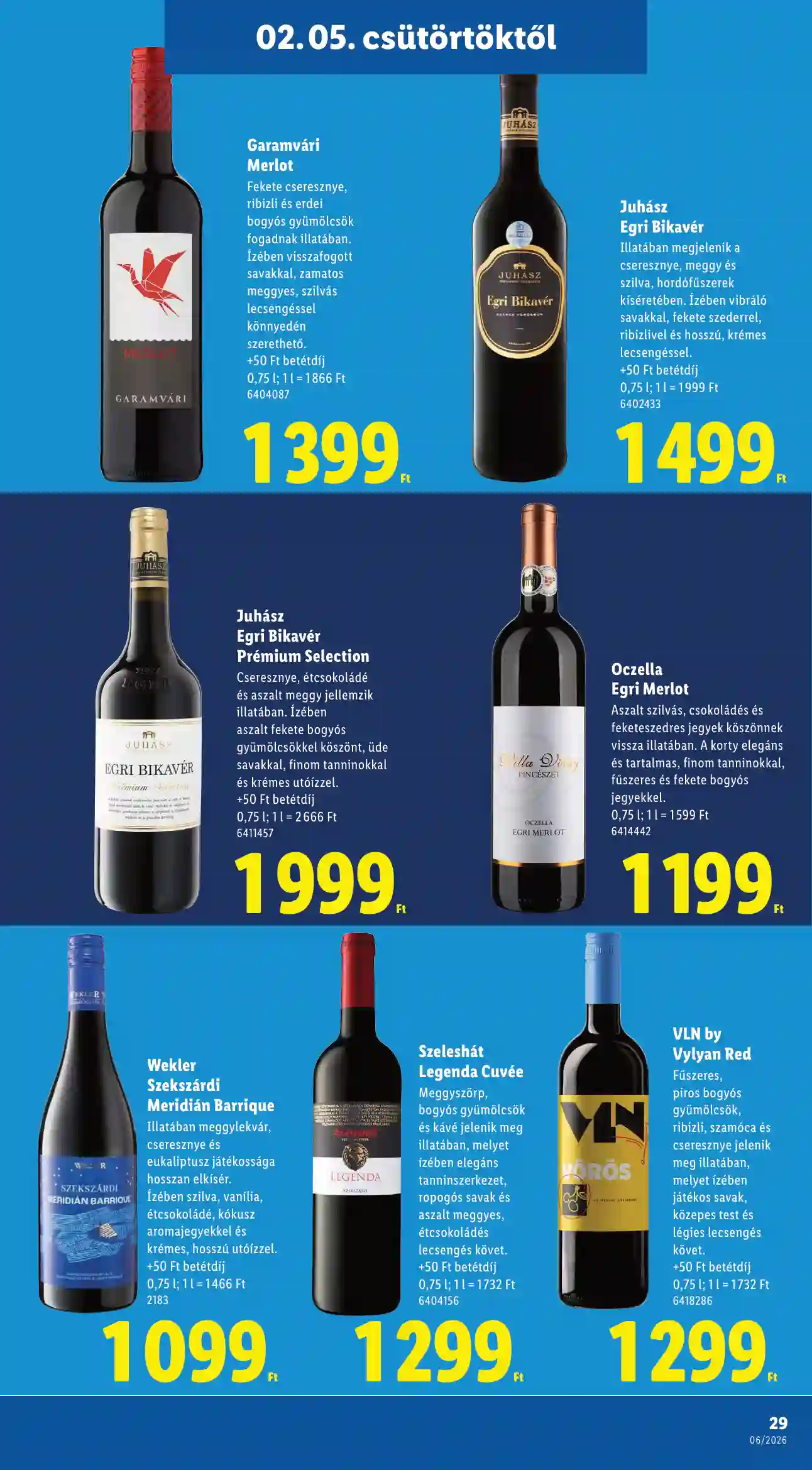 Lidl akciós újság 6. hét (Érvényes 02.05-től) (22 oldal)
