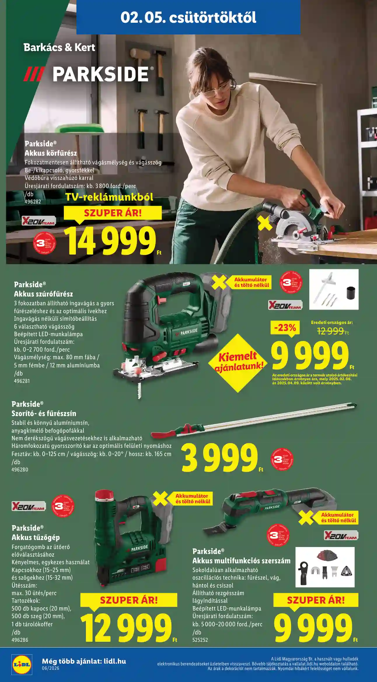 Lidl akciós újság 6. hét (Érvényes 02.05-től) (23 oldal)