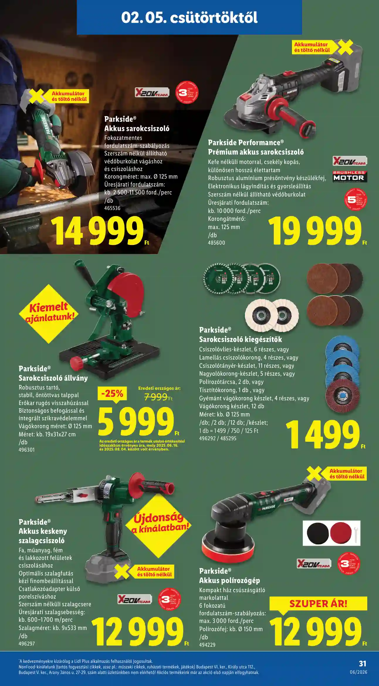 Lidl akciós újság 6. hét (Érvényes 02.05-től) (25 oldal)