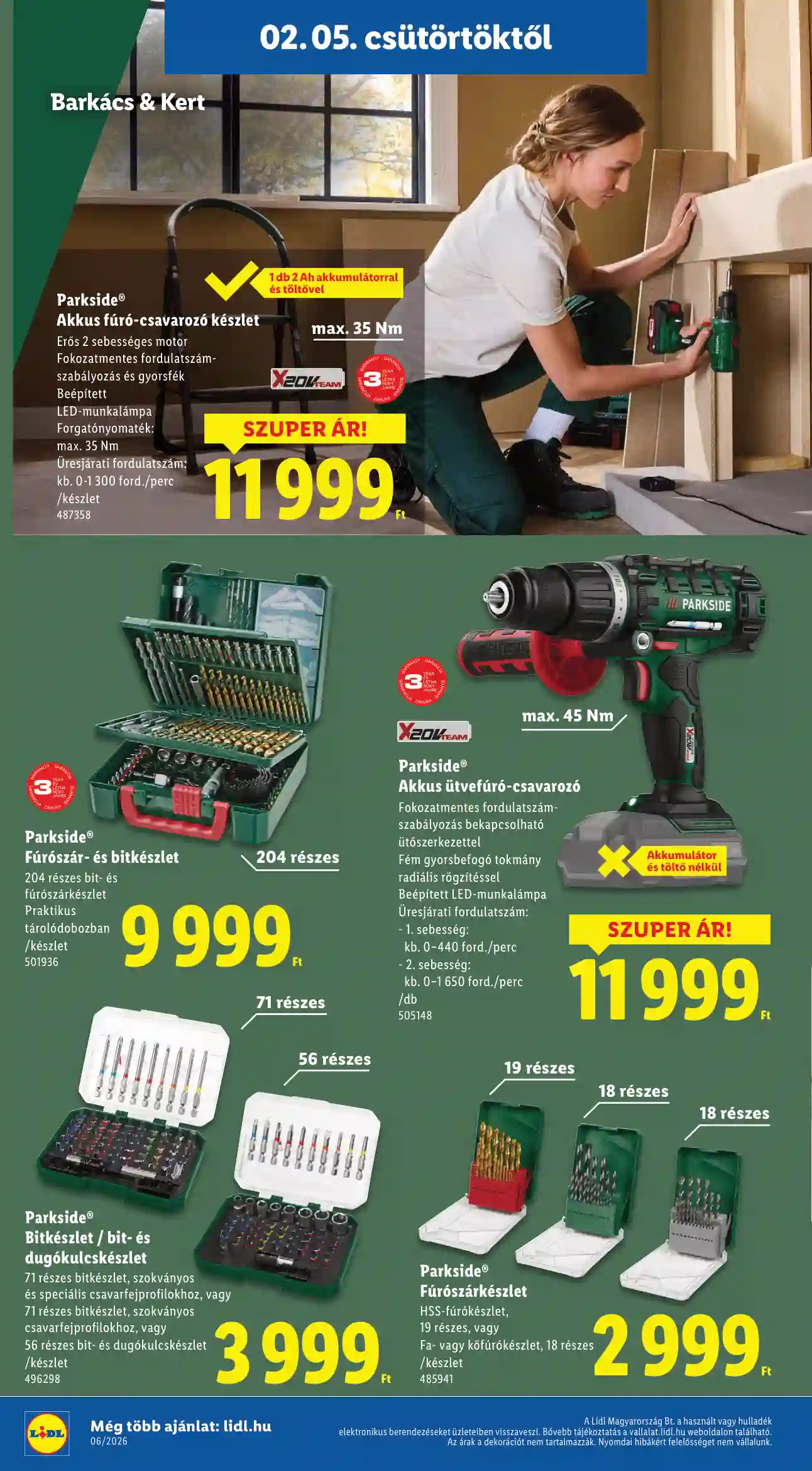 Lidl akciós újság 6. hét (Érvényes 02.05-től) (26 oldal)