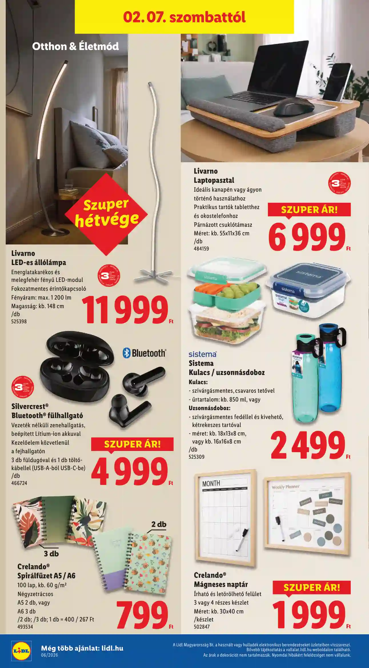 Lidl akciós újság 6. hét (Érvényes 02.05-től) (39 oldal)