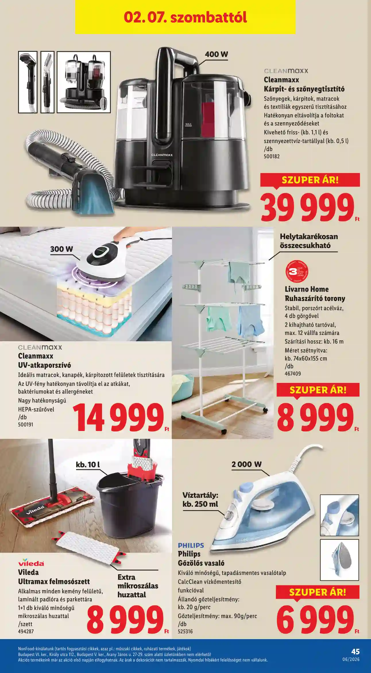 Lidl akciós újság 6. hét (Érvényes 02.05-től) (40 oldal)