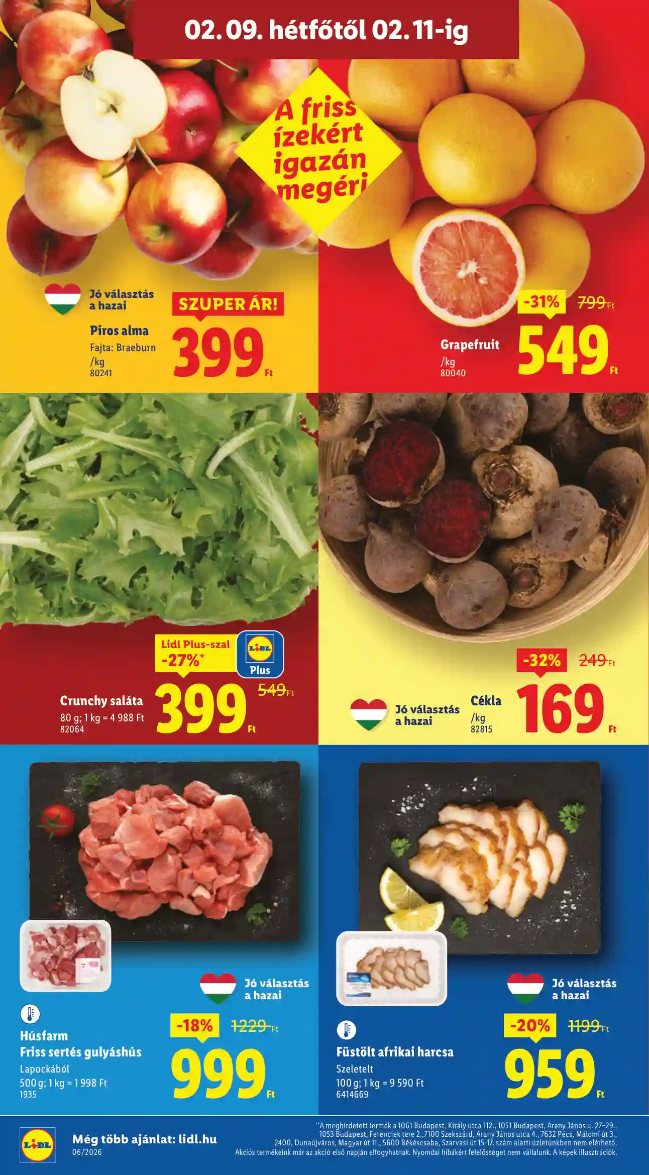 Lidl akciós újság 6. hét (Érvényes 02.05-től) (54 oldal)