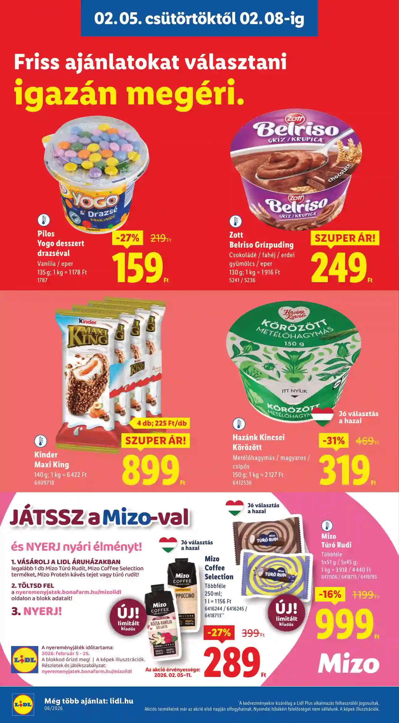 Lidl akciós újság 6. hét (Érvényes 02.05-től) (68 oldal)