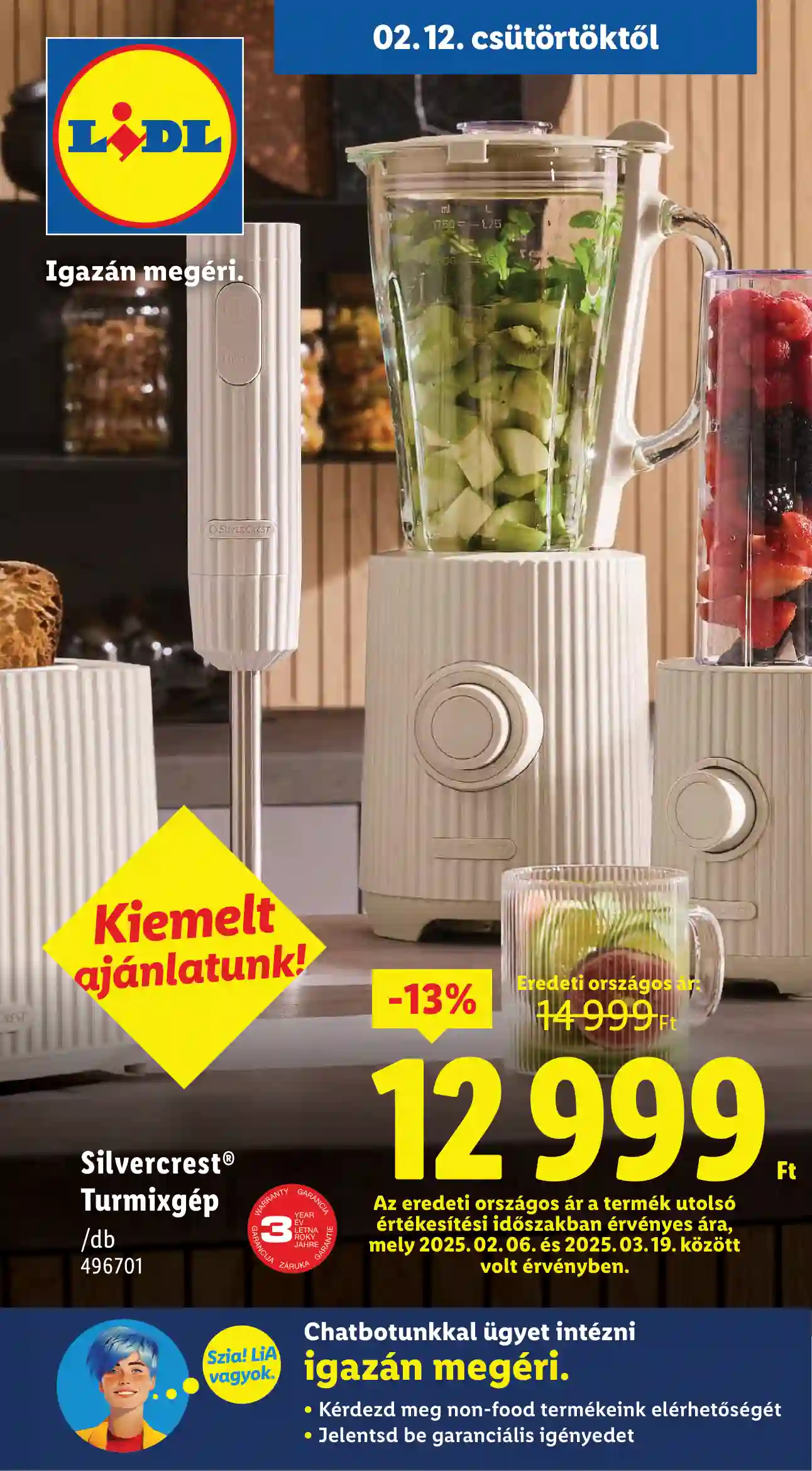 LIDL Érvényes 02.12-től 7.hét