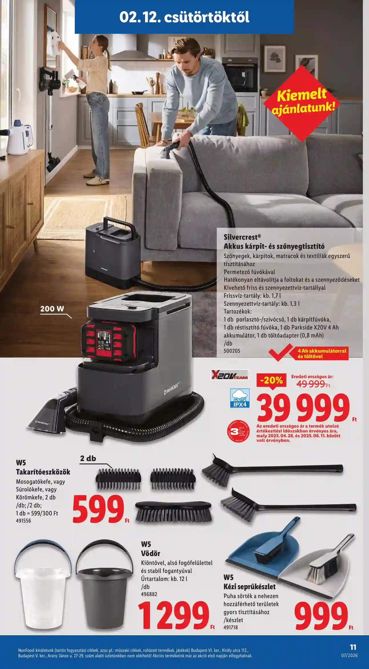 Lidl akciós újság 7. hét (Érvényes 02.12-től) (3 oldal)