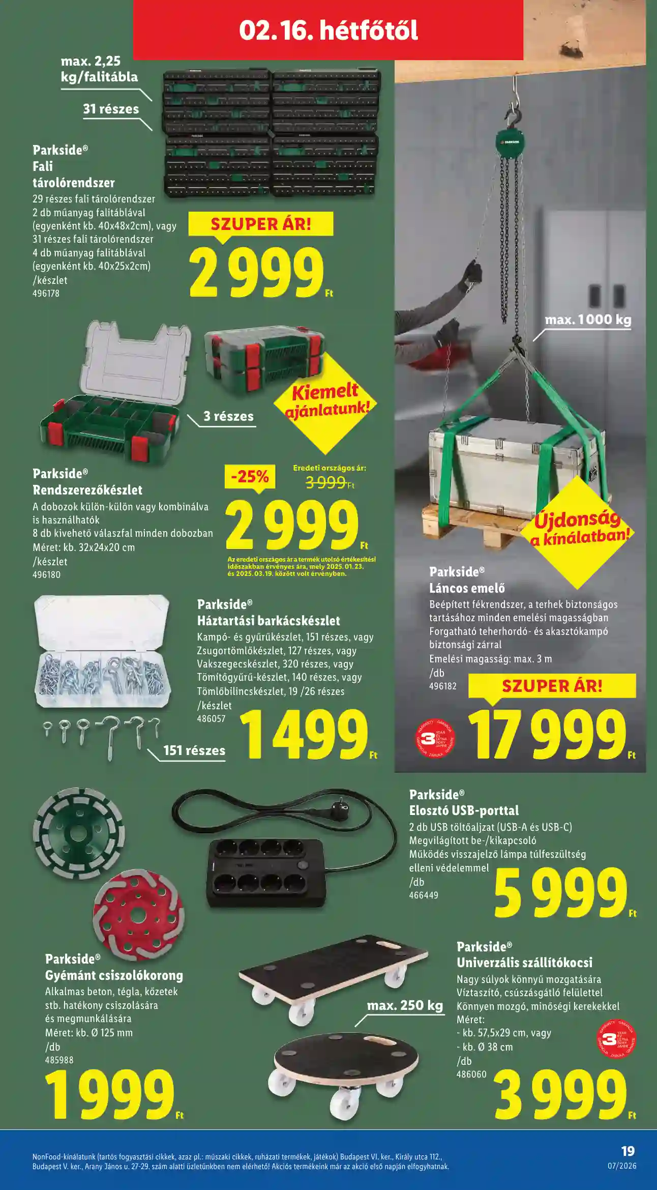 Lidl akciós újság 7. hét (Érvényes 02.12-től) (11 oldal)