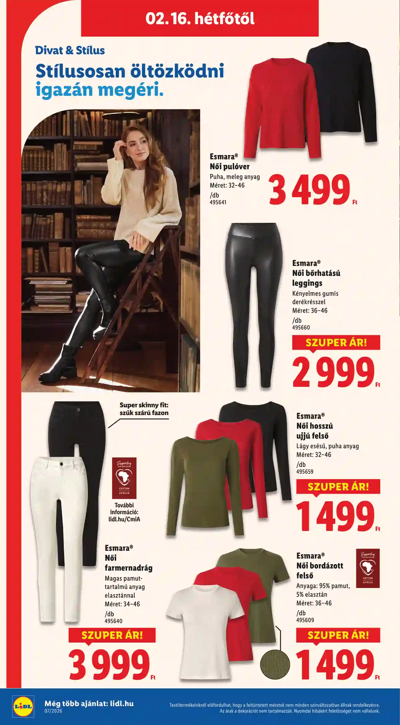 Lidl akciós újság 7. hét (Érvényes 02.12-től) (12 oldal)