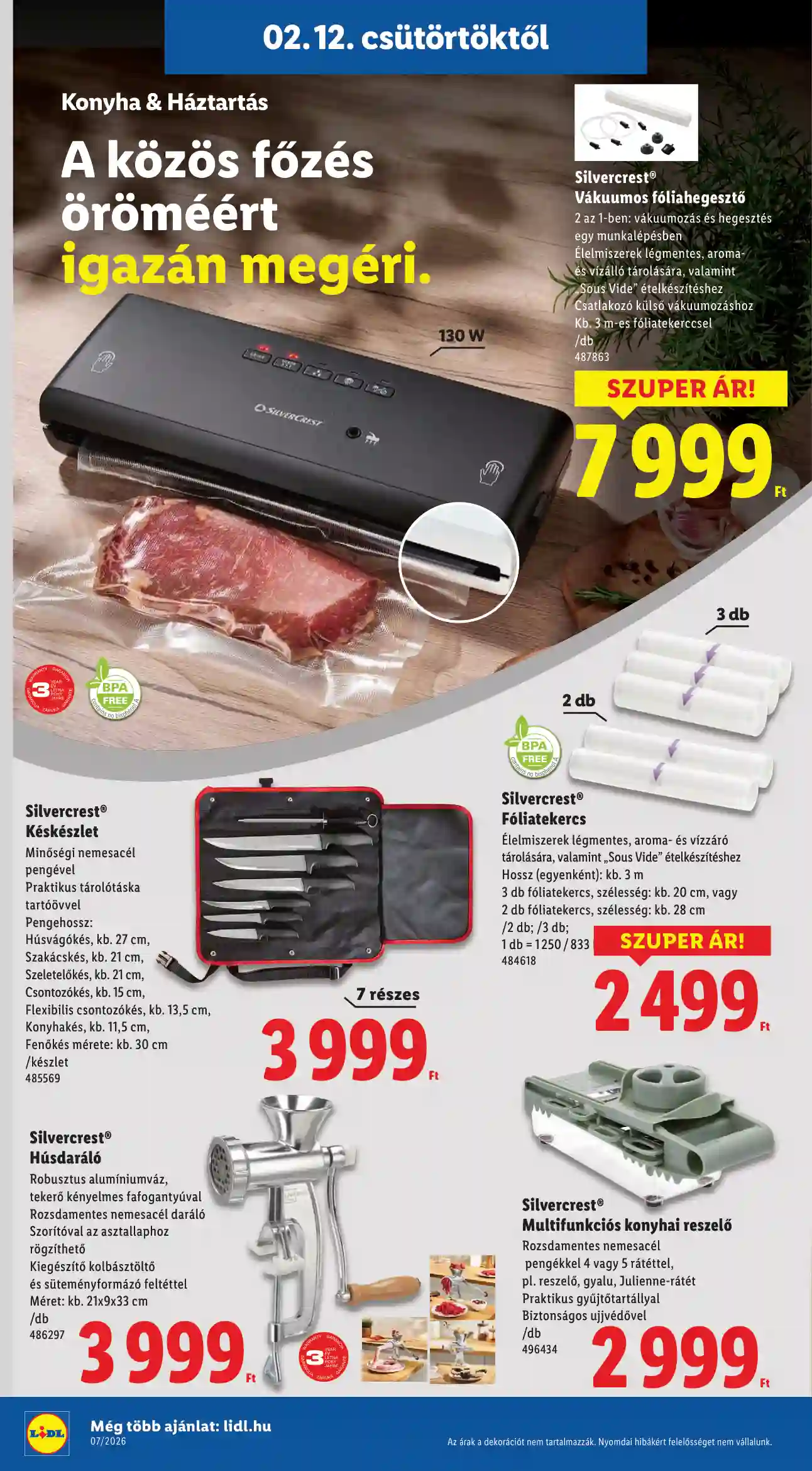 Lidl akciós újság 7. hét (Érvényes 02.12-től) (20 oldal)