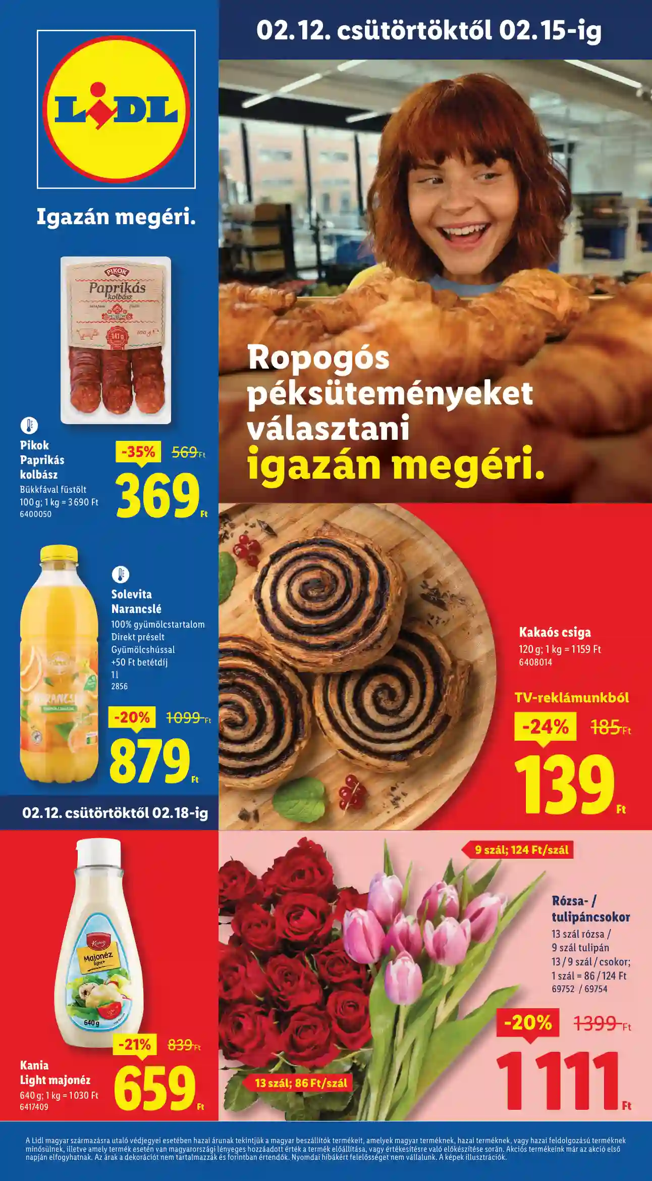LIDL Érvényes 02.12-től 7.hét