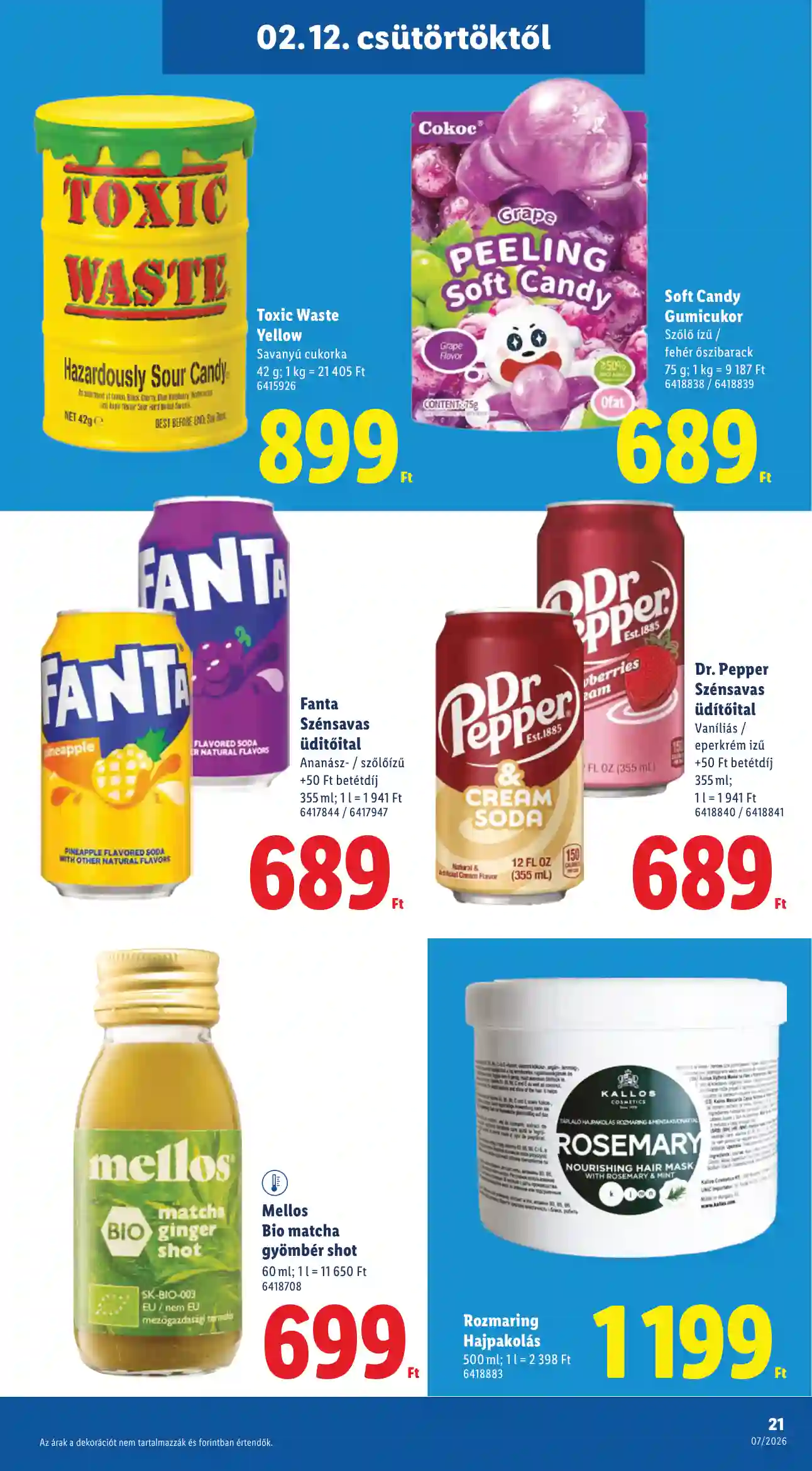 Lidl akciós újság 7. hét (Érvényes 02.12-től) (14 oldal)