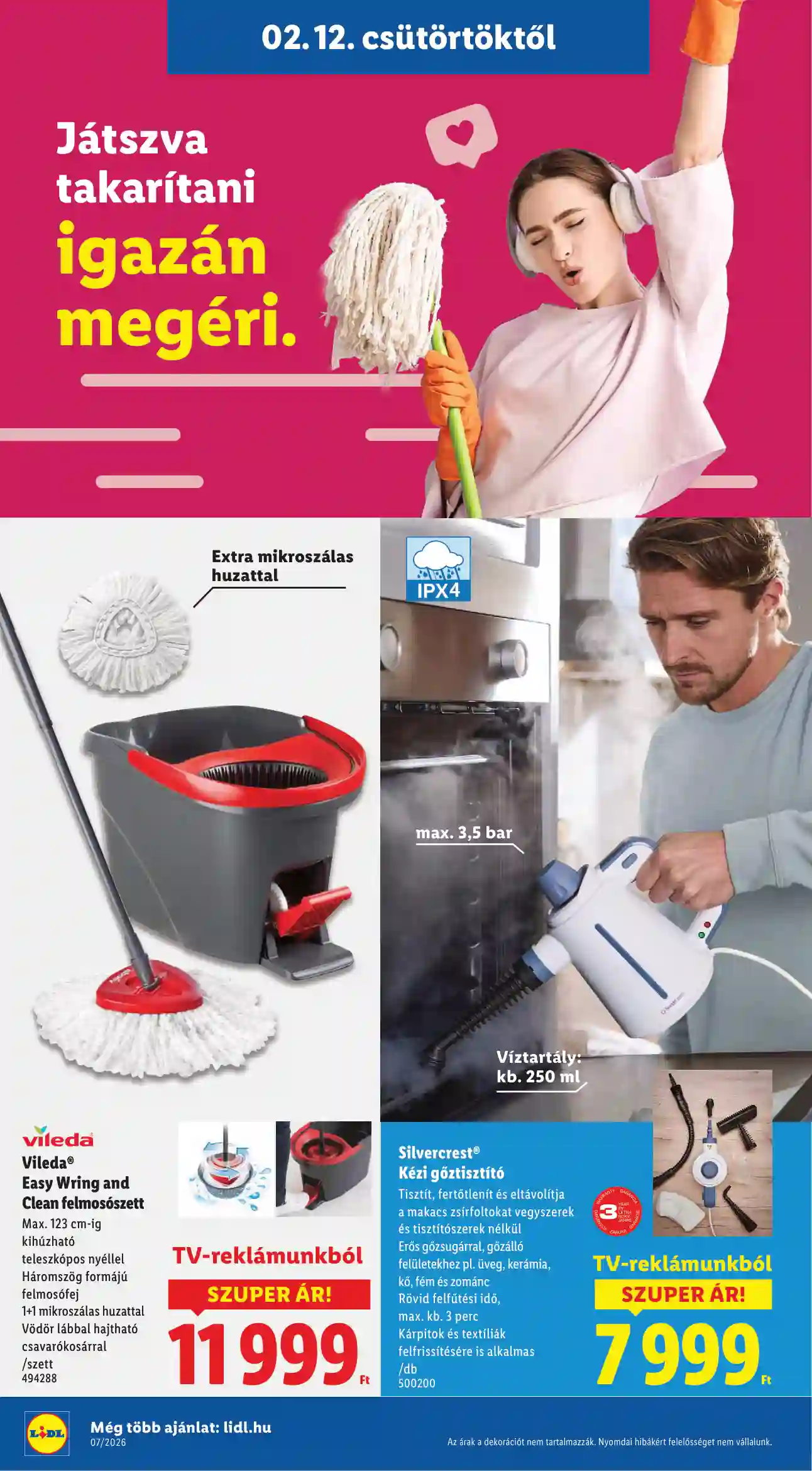 Lidl akciós újság 7. hét (Érvényes 02.12-től) (15 oldal)
